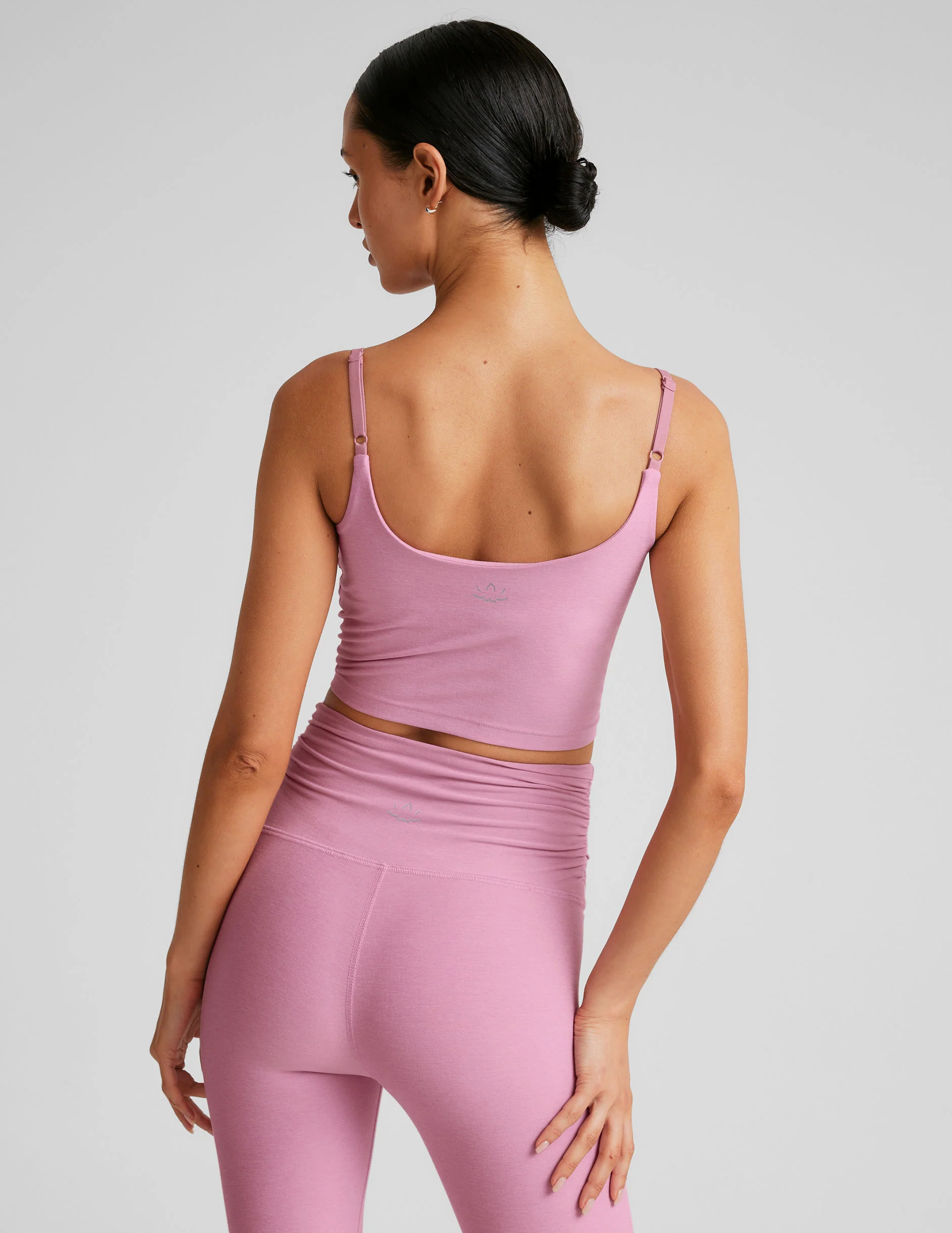 Spacedye Raise The Barre Shirred Cropped Tank - Styles Love
