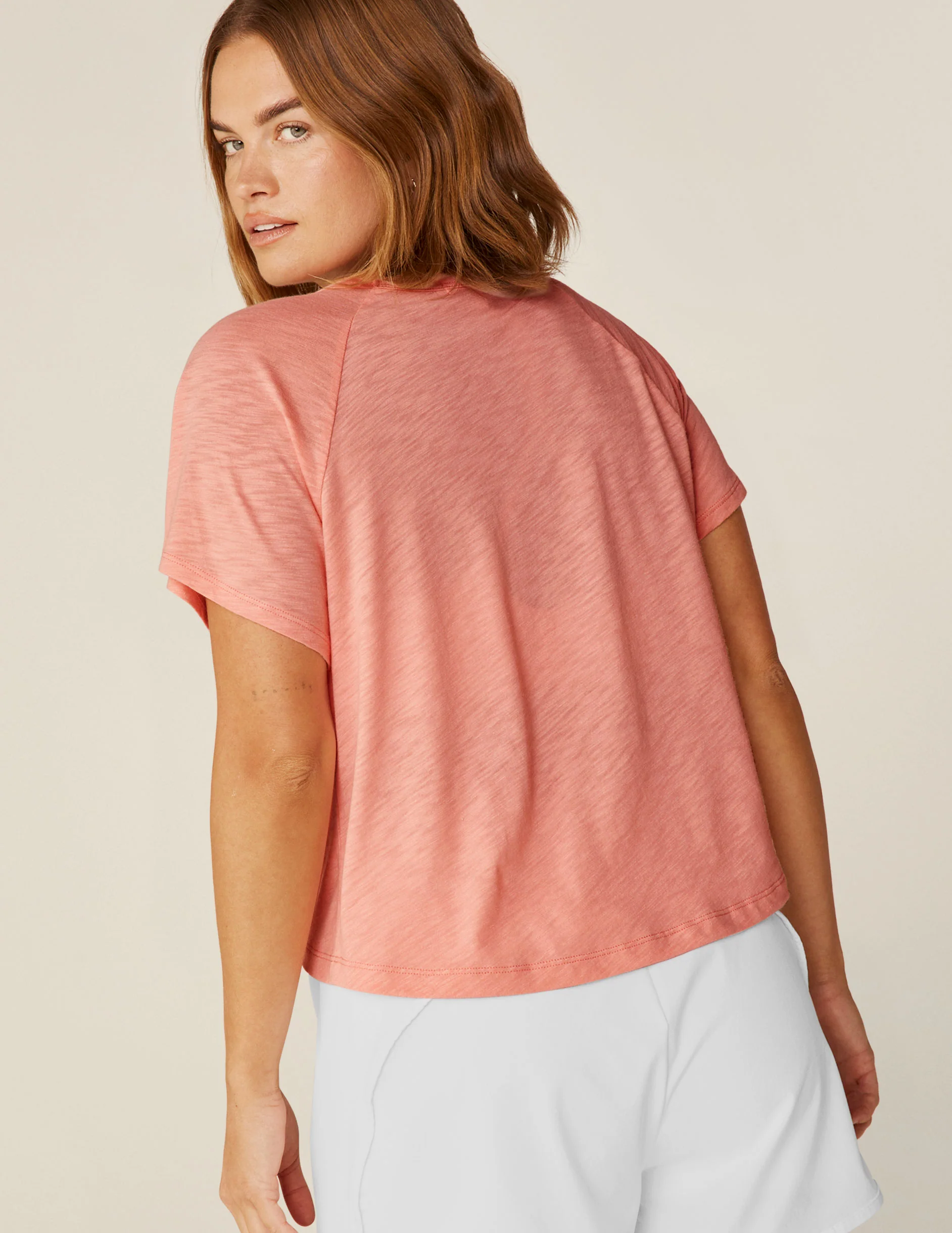 Signature High Low Cropped Tee - Styles Love