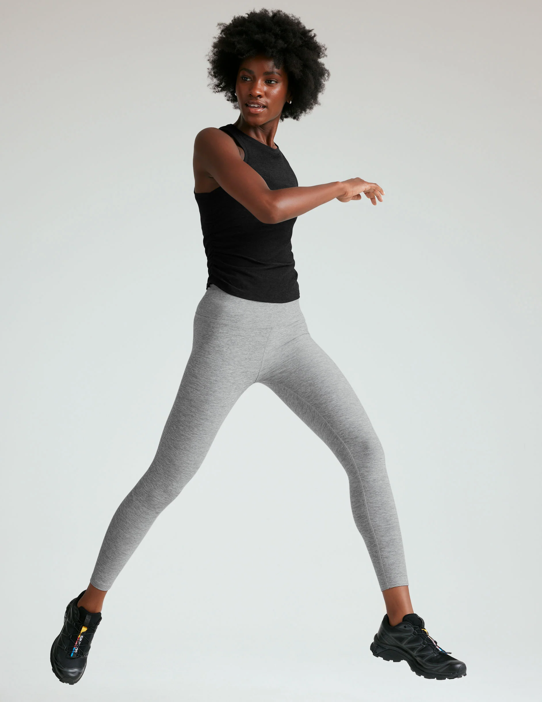 Featherweight Your Fit Shirred Tank - Styles Love