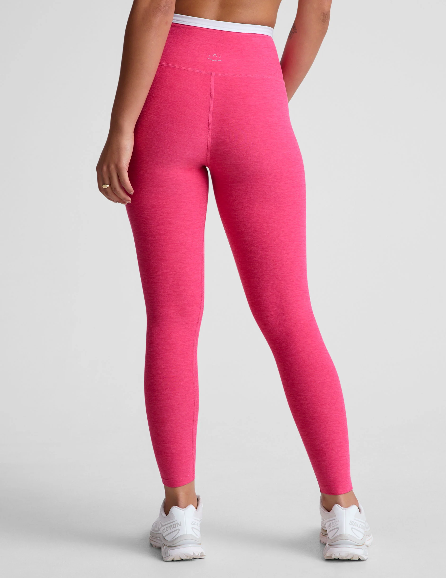 Spacedye Outlines High Waisted Midi Legging - Styles Love