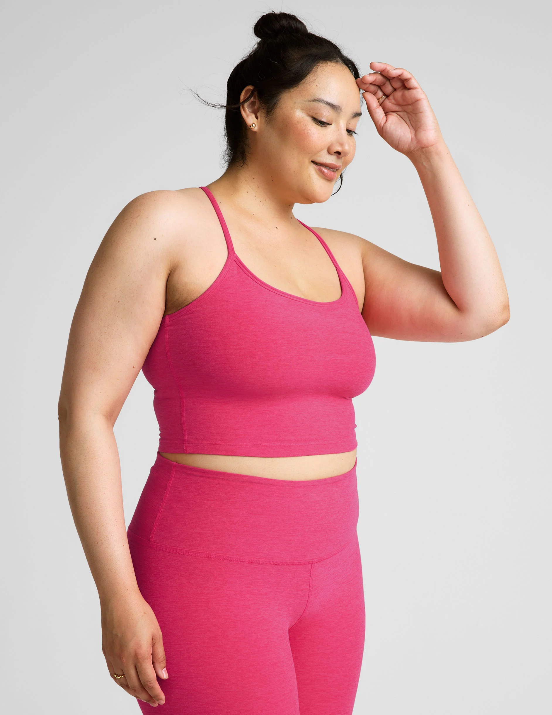 Spacedye Slim Racerback Cropped Tank - Styles Love