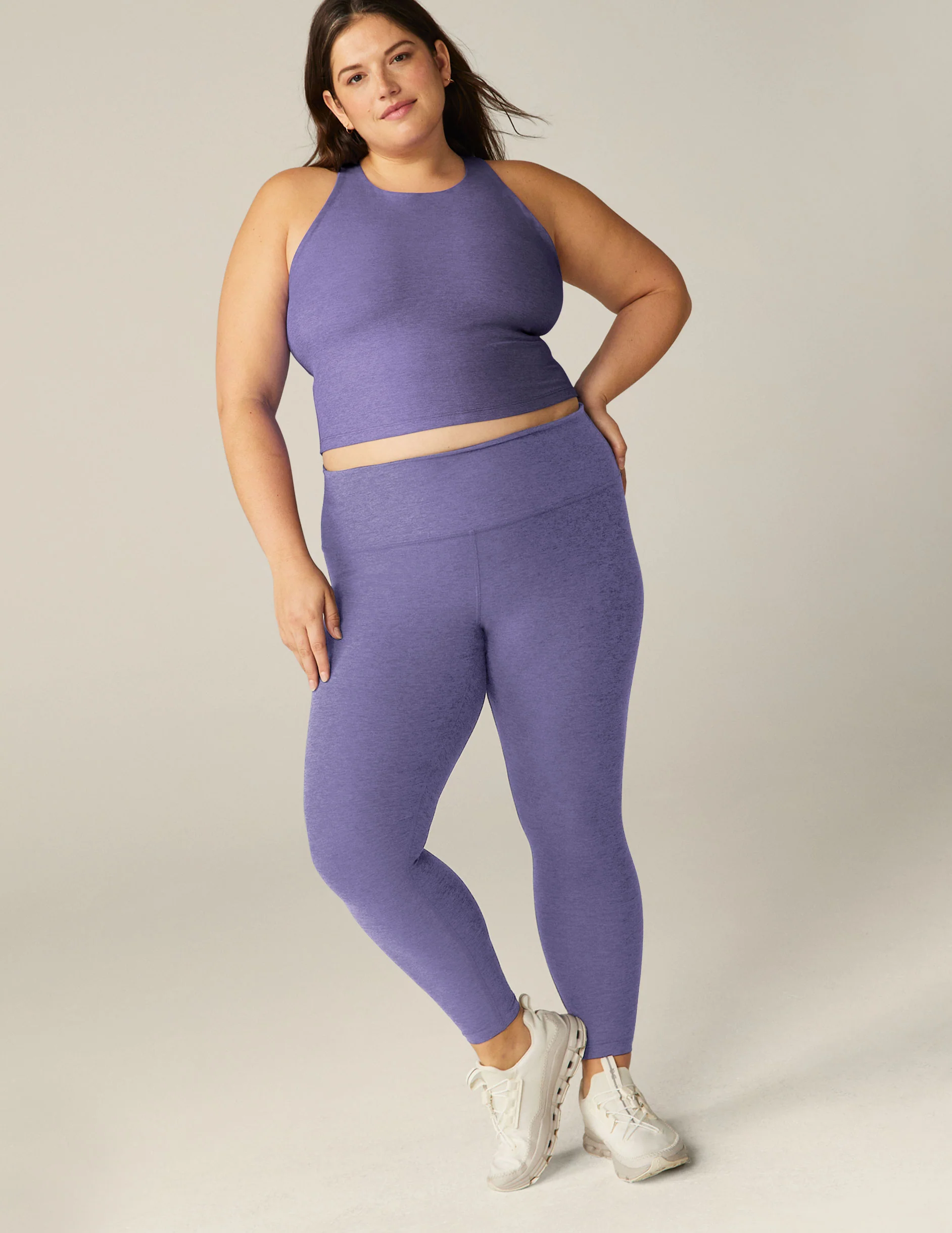Spacedye Caught In The Midi High Waisted Legging - Styles Love