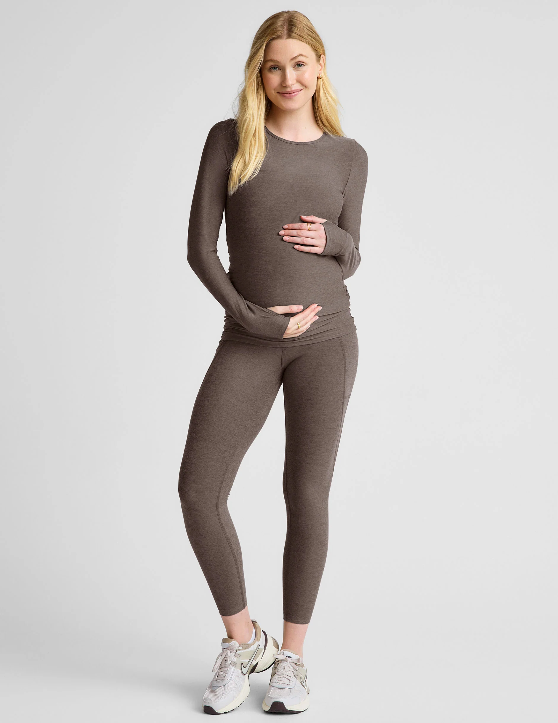 Featherweight Count On Me Maternity Crew Pullover - Styles Love