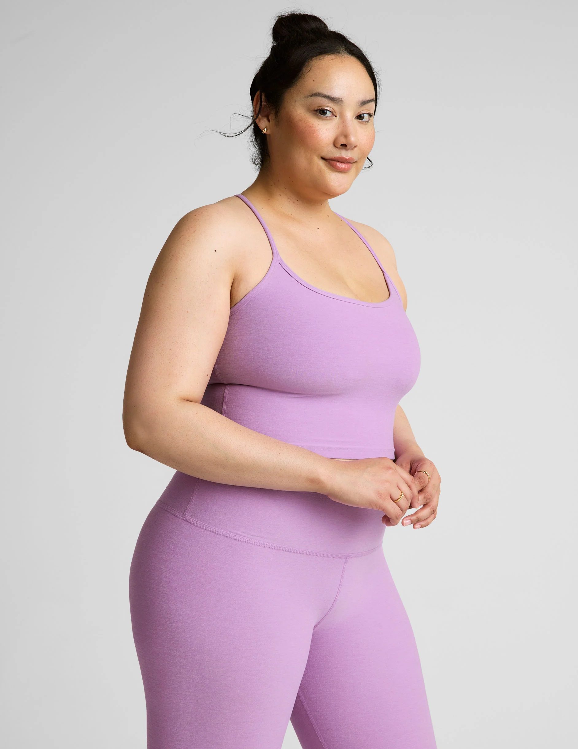 Spacedye Slim Racerback Cropped Tank - Styles Love