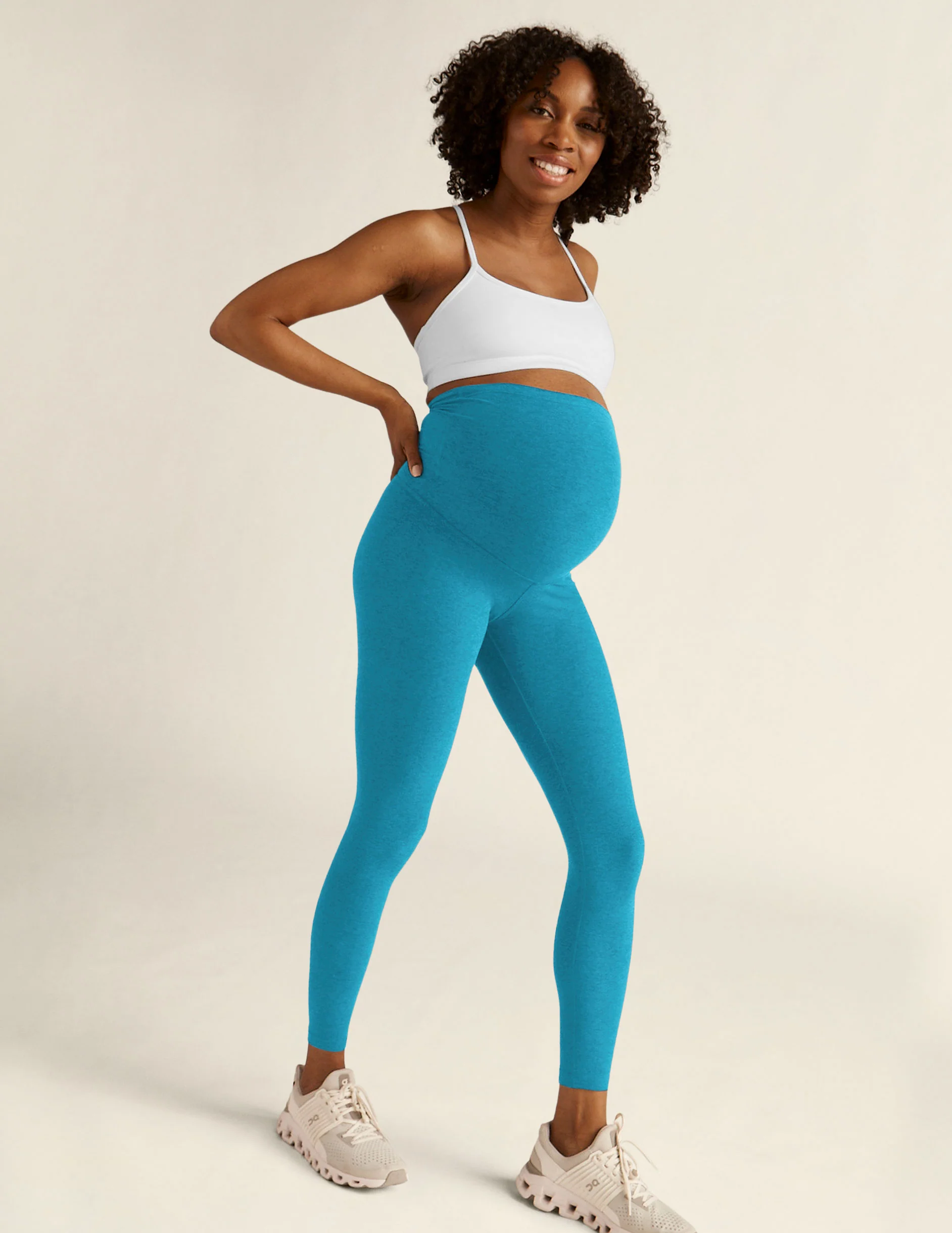 Spacedye Love the Bump Midi Maternity Legging - Styles Love