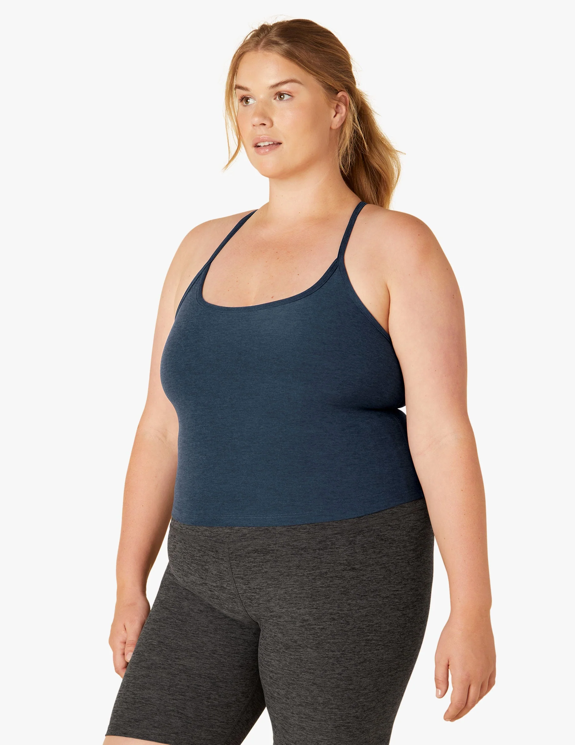 Spacedye Slim Racerback Cropped Tank - Styles Love