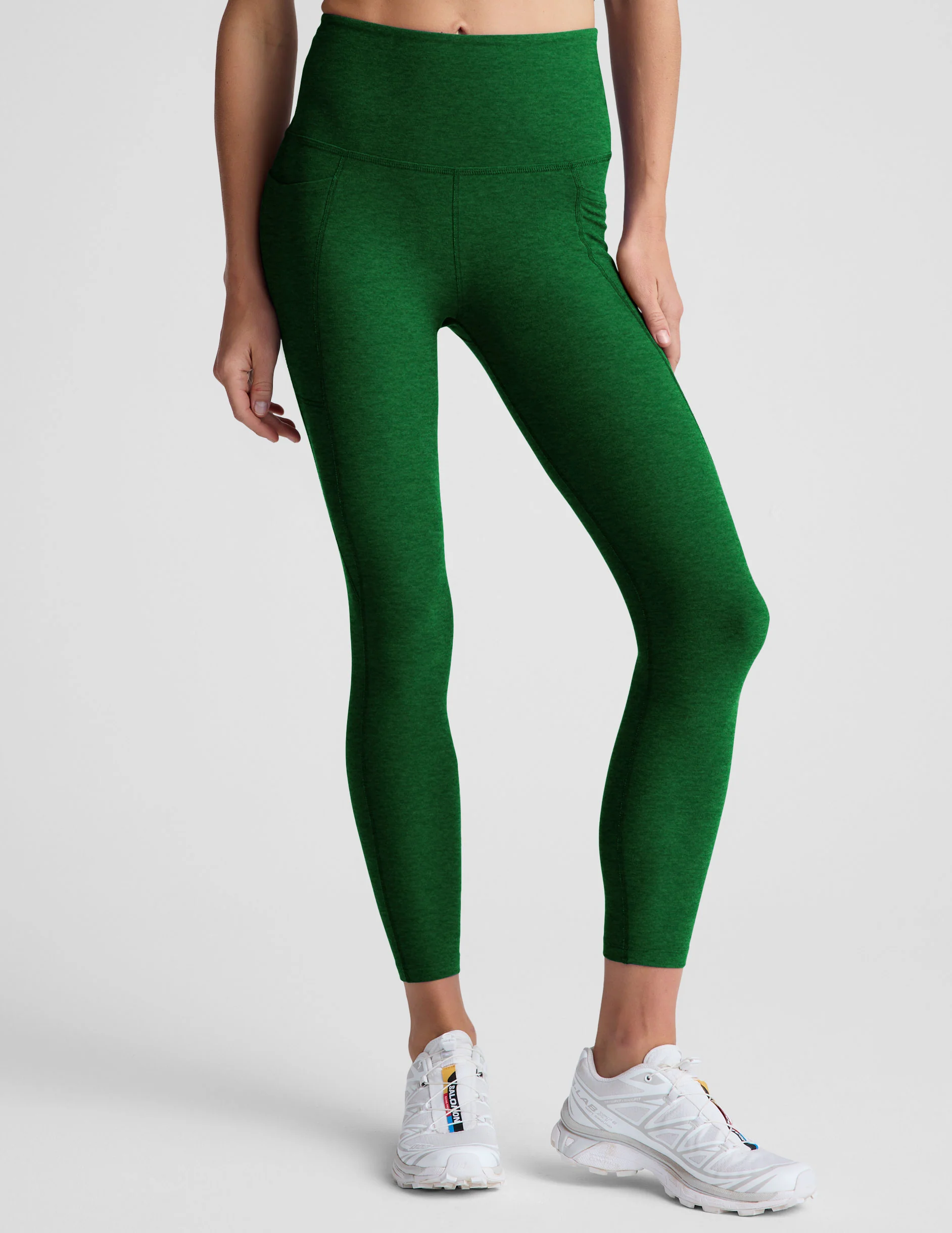 Spacedye Out Of Pocket High Waisted Midi Legging - Styles Love