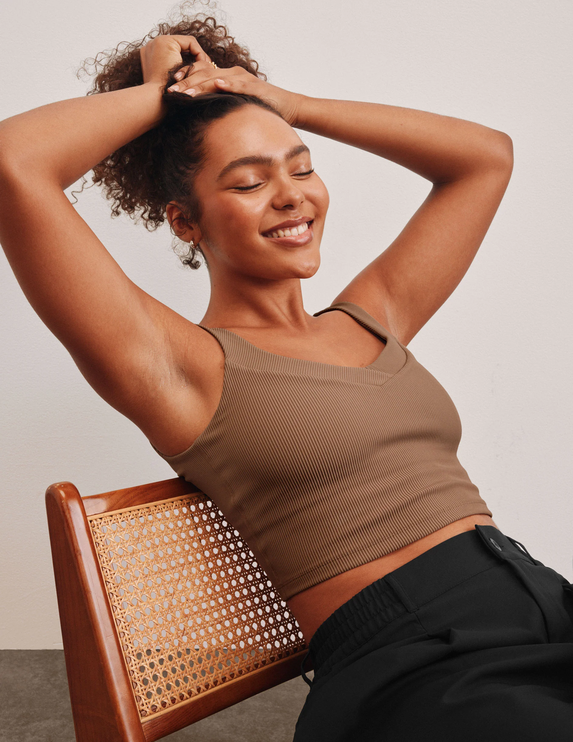 Impulse Ribbed Cropped Tank - Styles Love