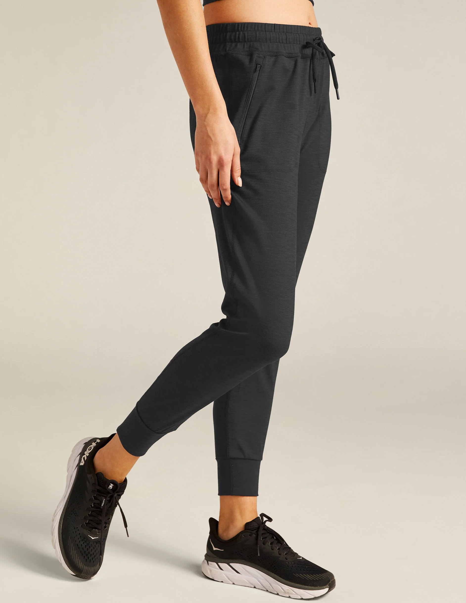 Heather Rib Street Jogger - Styles Love
