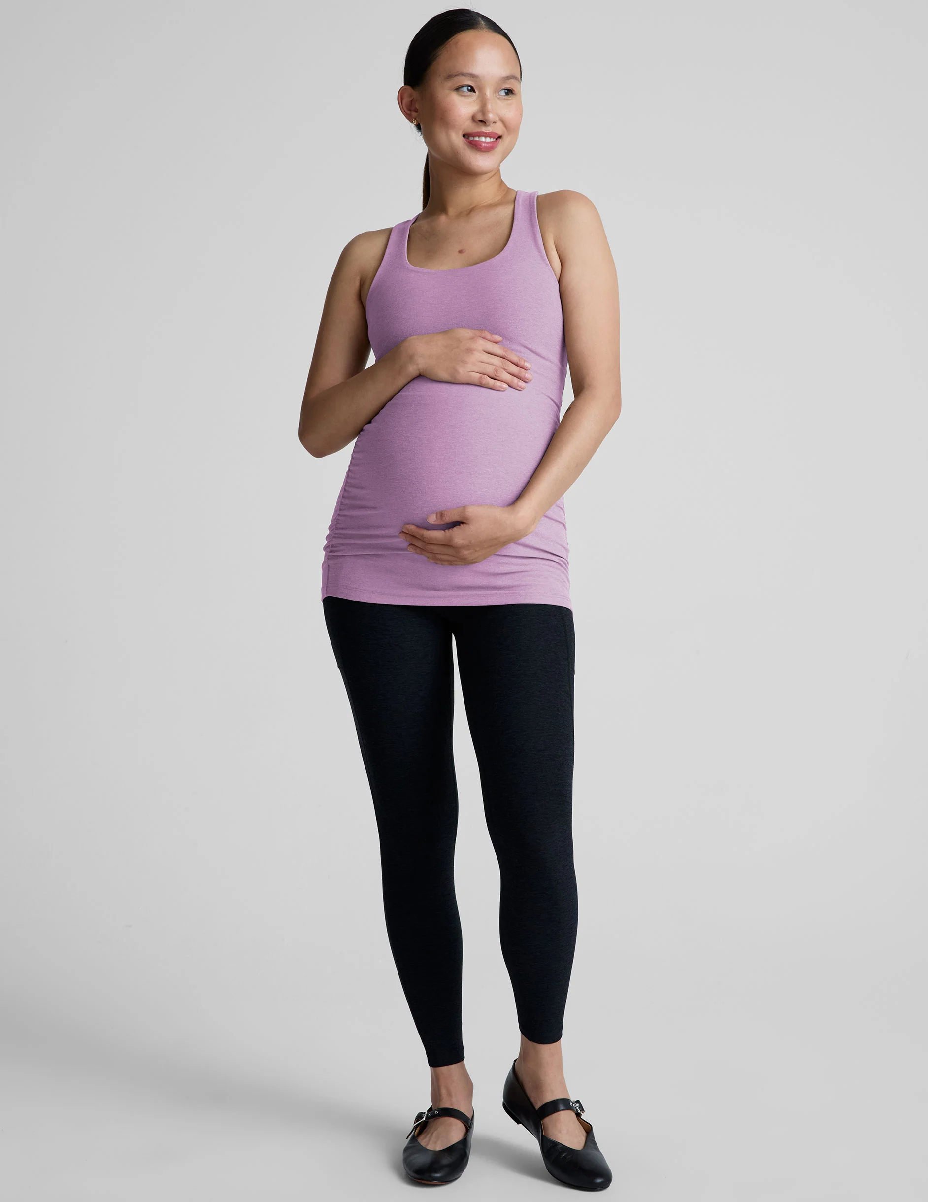 Spacedye Bases Covered Maternity Tank - Styles Love