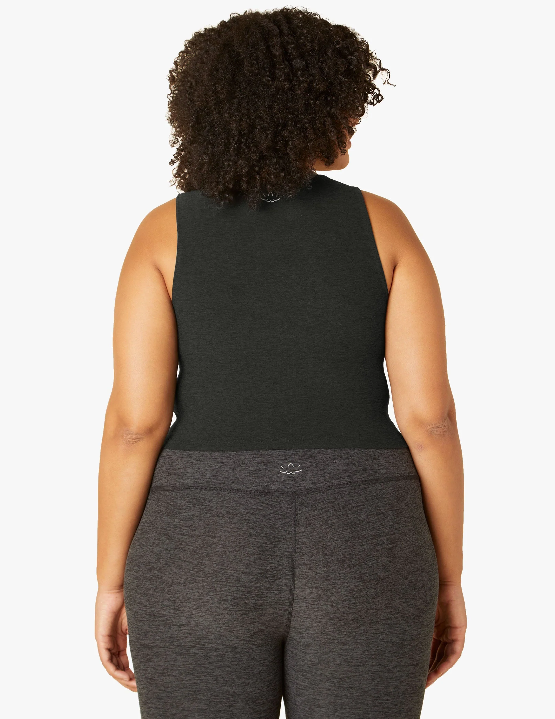 Spacedye Square Neck Cropped Tank - Styles Love