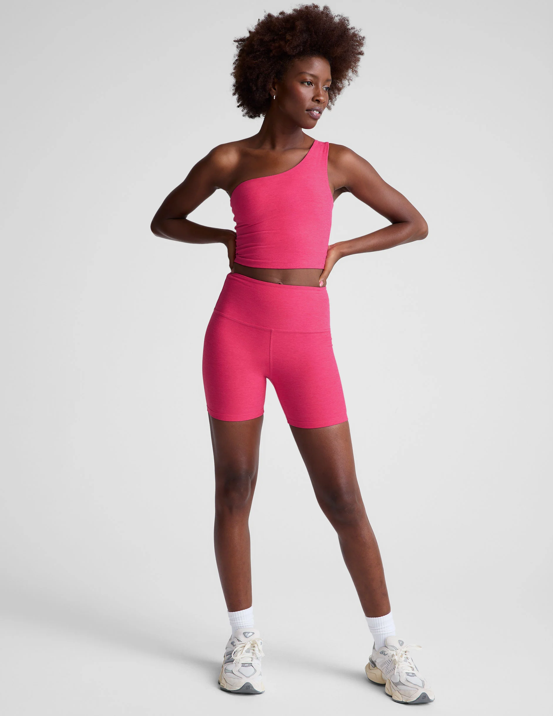 Spacedye The Bold Shoulder Cropped Tank - Styles Love