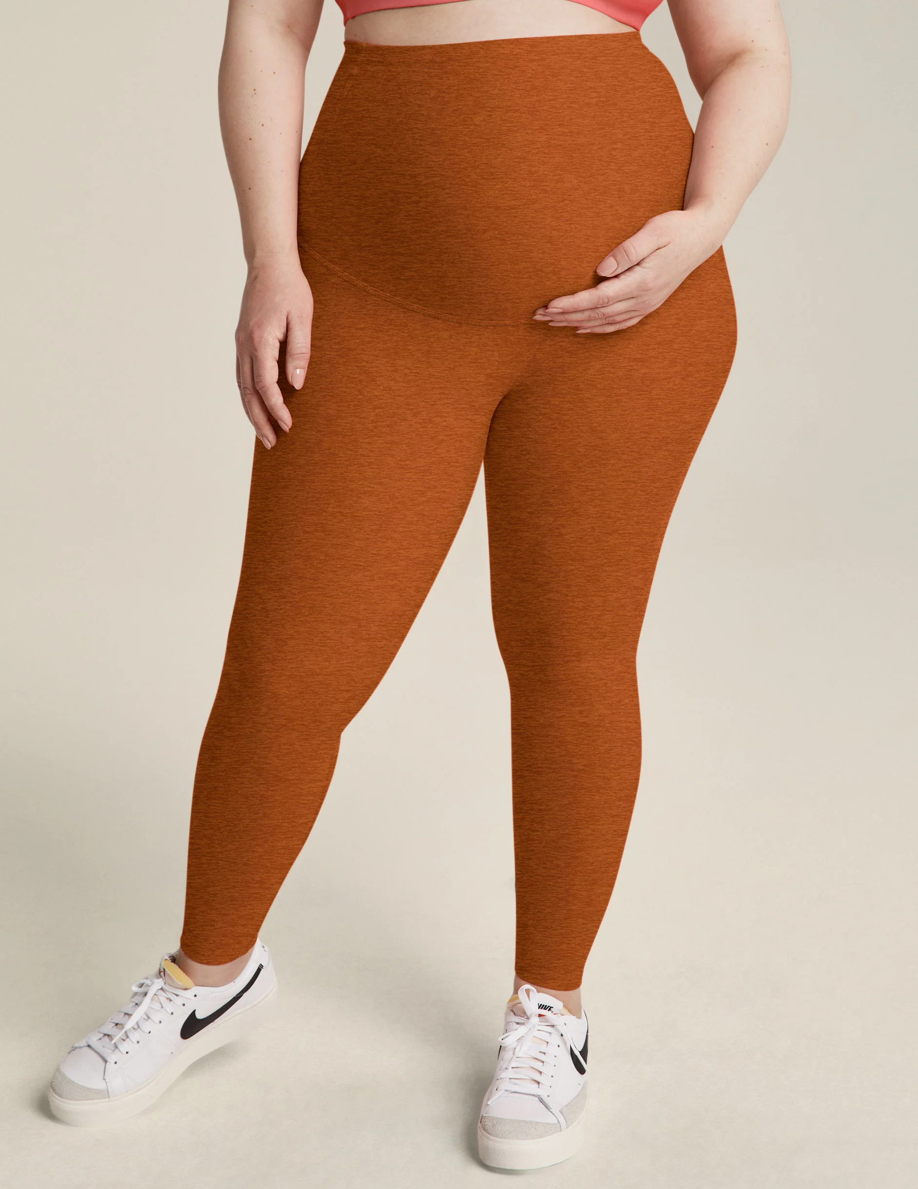 Spacedye Love the Bump Midi Maternity Legging - Styles Love