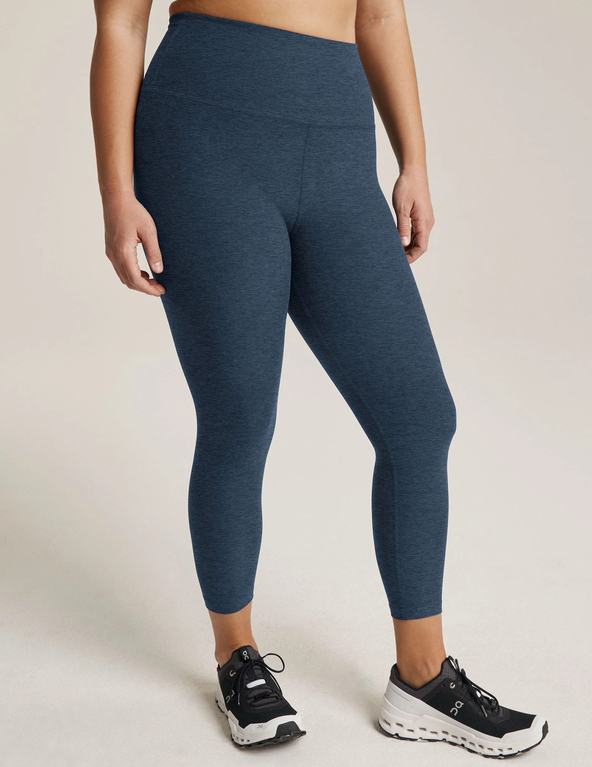 Spacedye Walk And Talk High Waisted Capri Legging - Styles Love