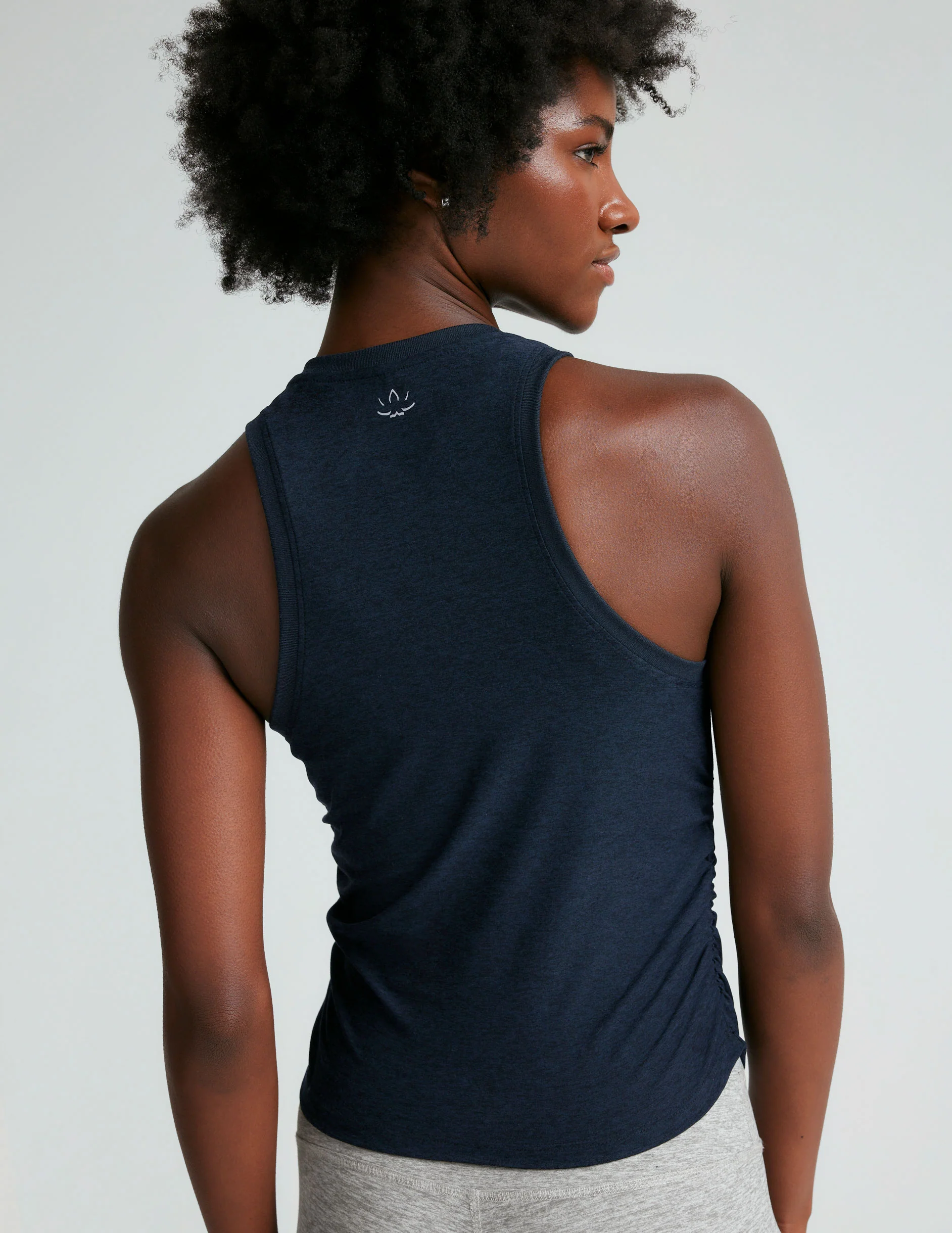Featherweight Your Fit Shirred Tank - Styles Love