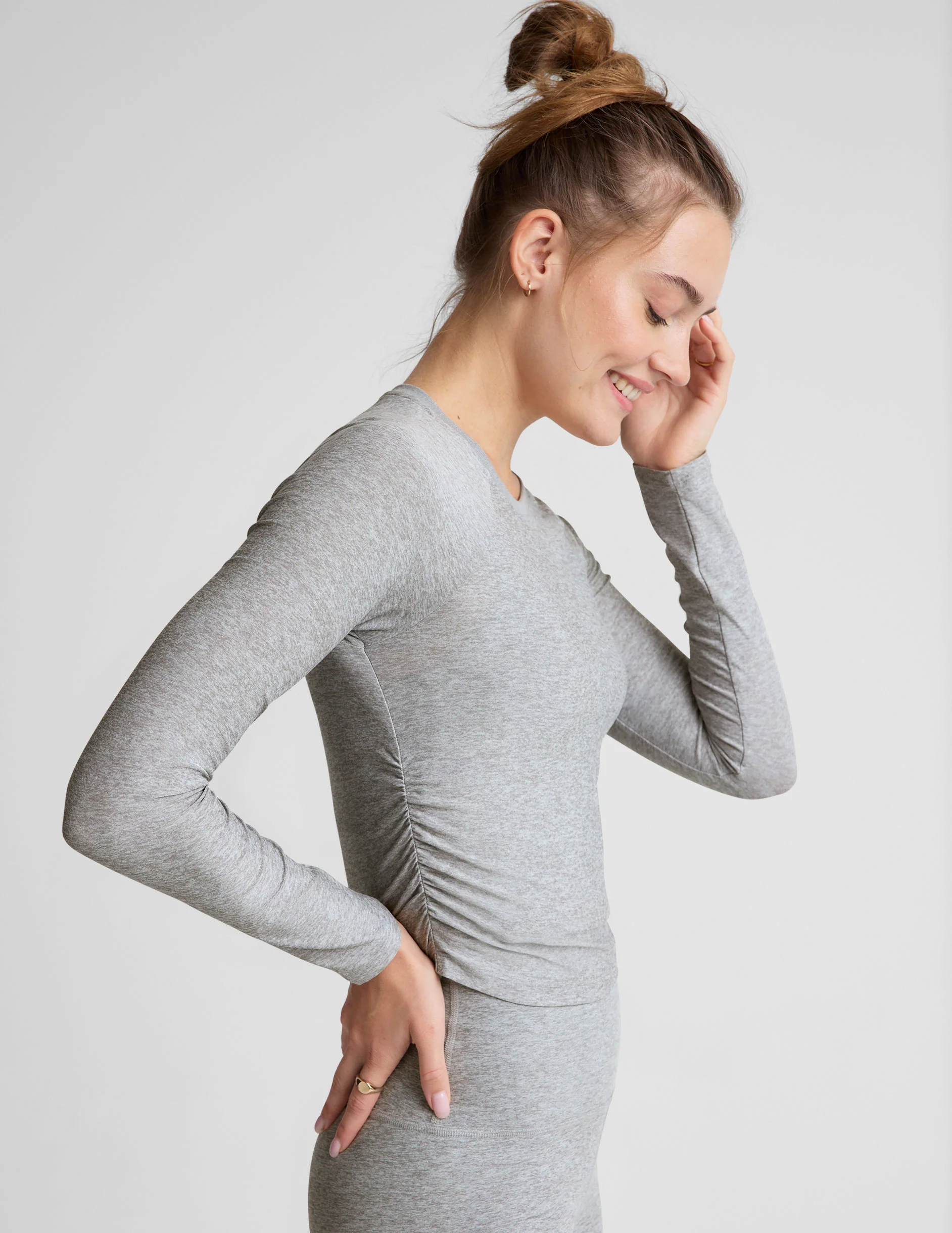 Featherweight Your Fit Long Sleeve Top - Styles Love