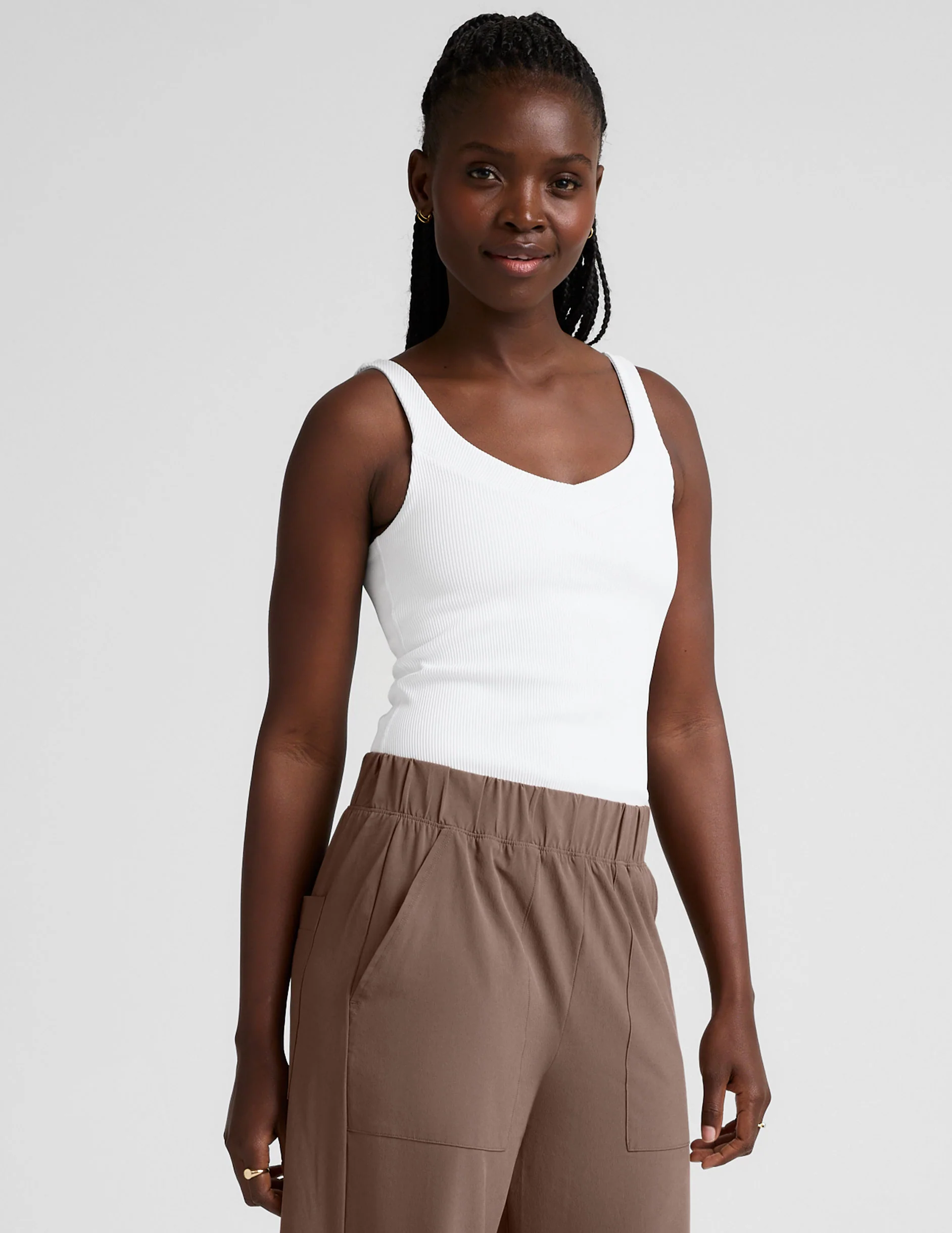 Impulse Ribbed Classic Tank - Styles Love