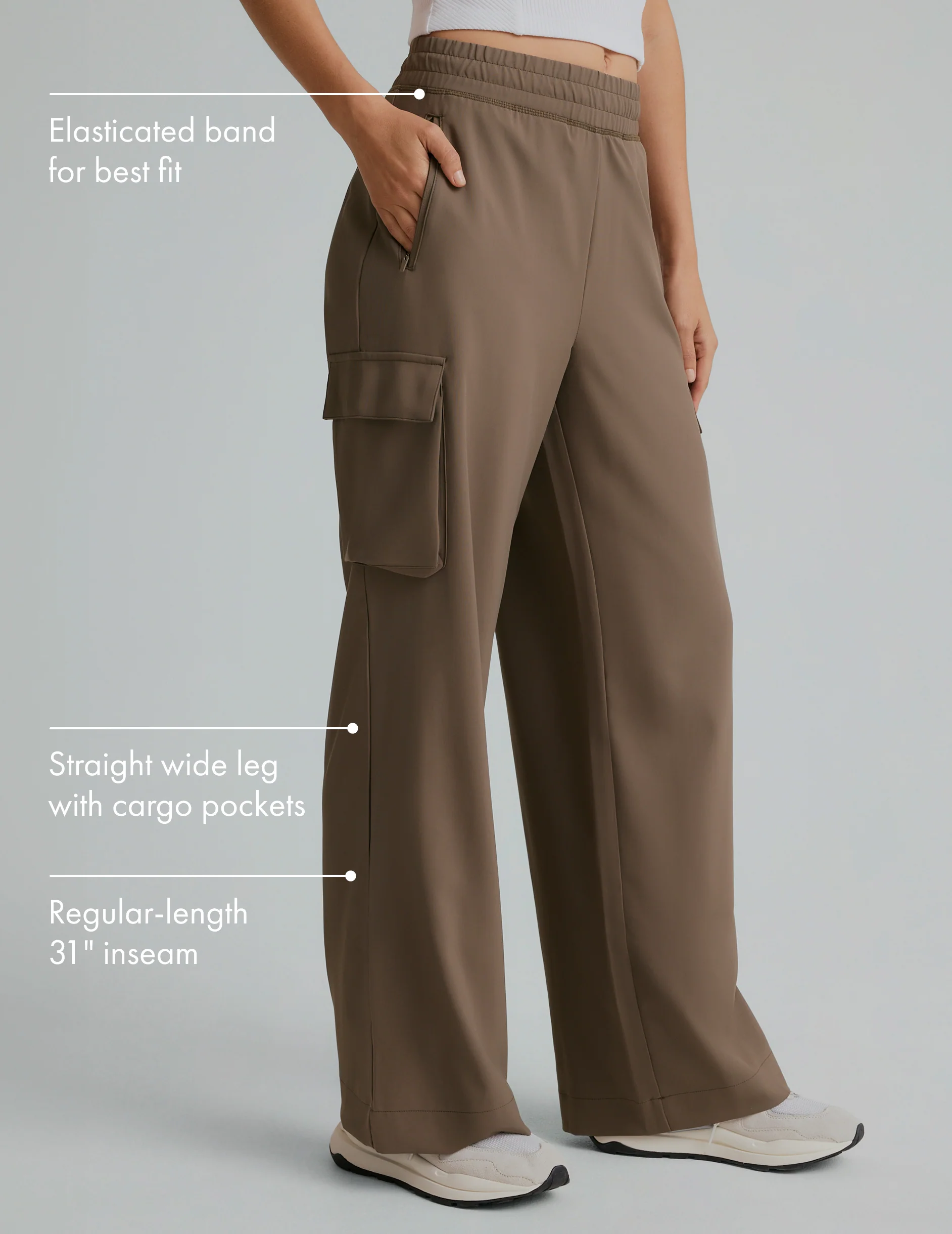 City Chic Wide Leg Cargo Pant - Styles Love