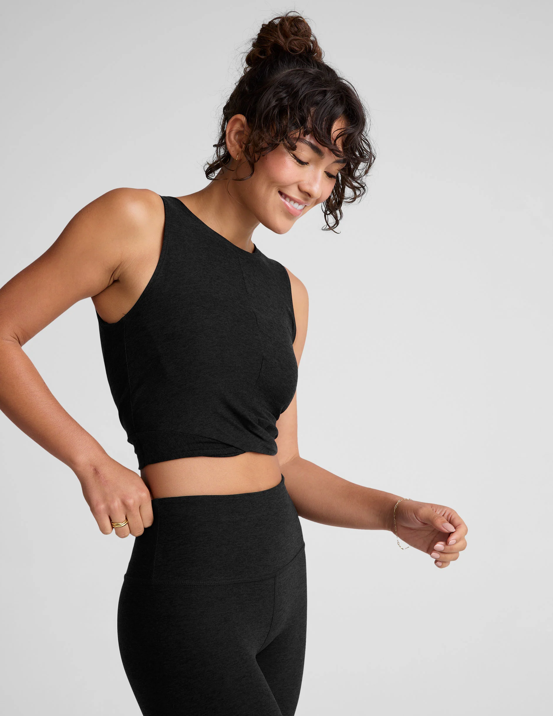 Featherweight Center Stage Cropped Tank - Styles Love