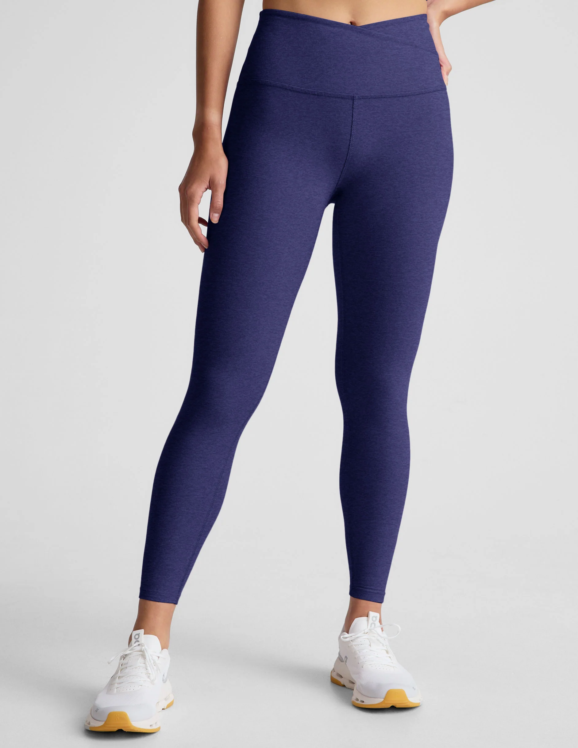 Spacedye At Your Leisure High Waisted Midi Legging - Styles Love