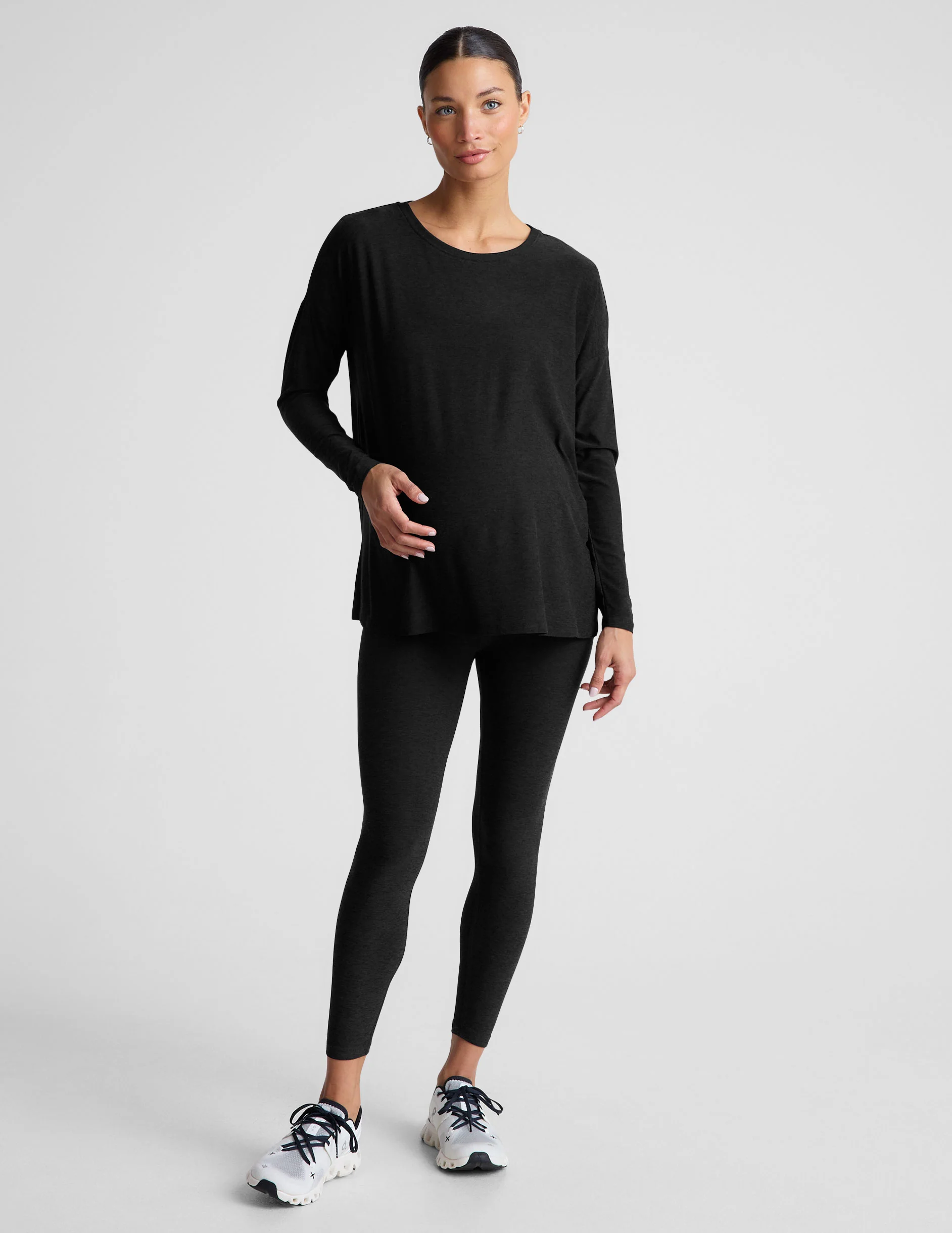 Featherweight Feels Like Home Long Sleeve Maternity Top - Styles Love