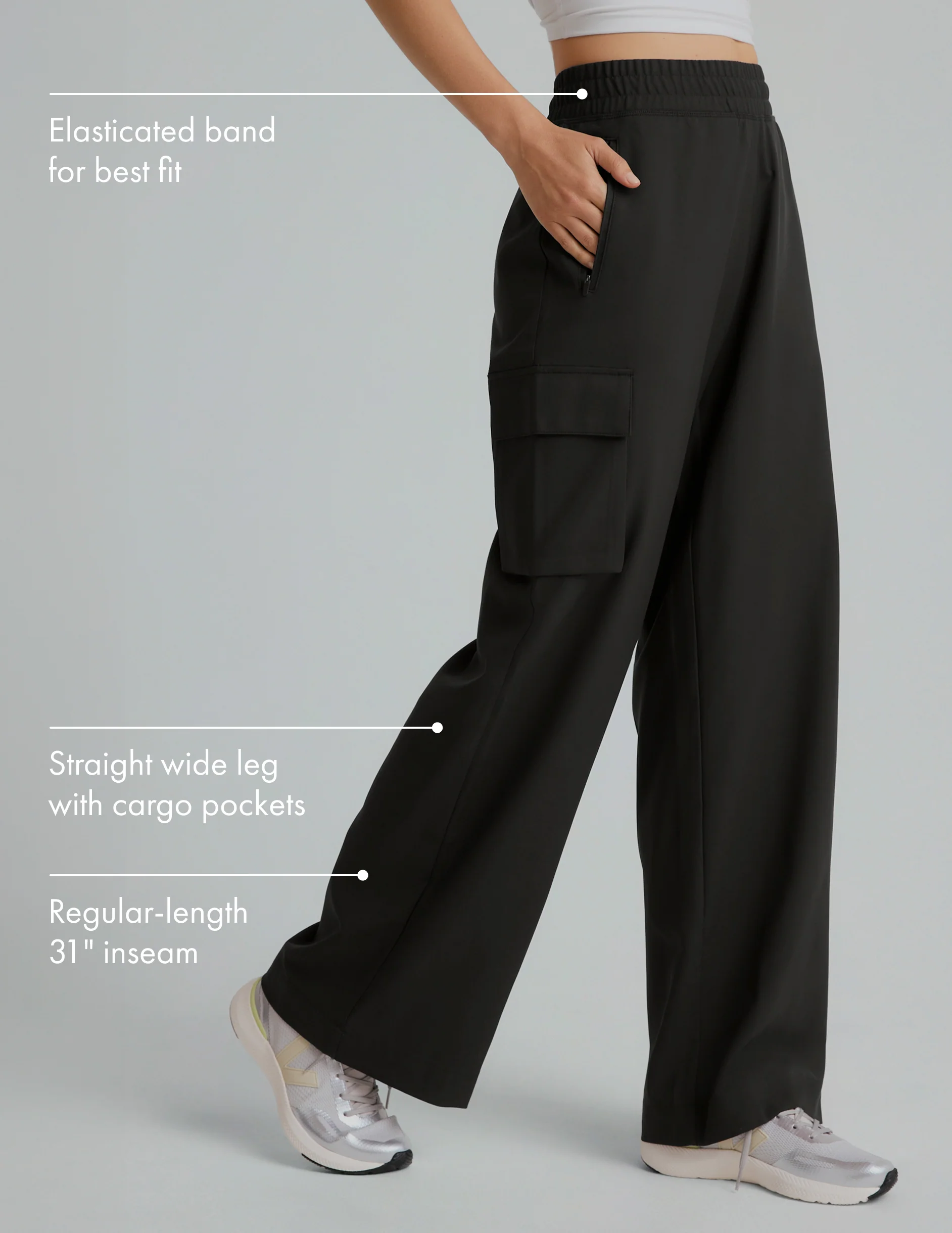 City Chic Wide Leg Cargo Pant - Styles Love