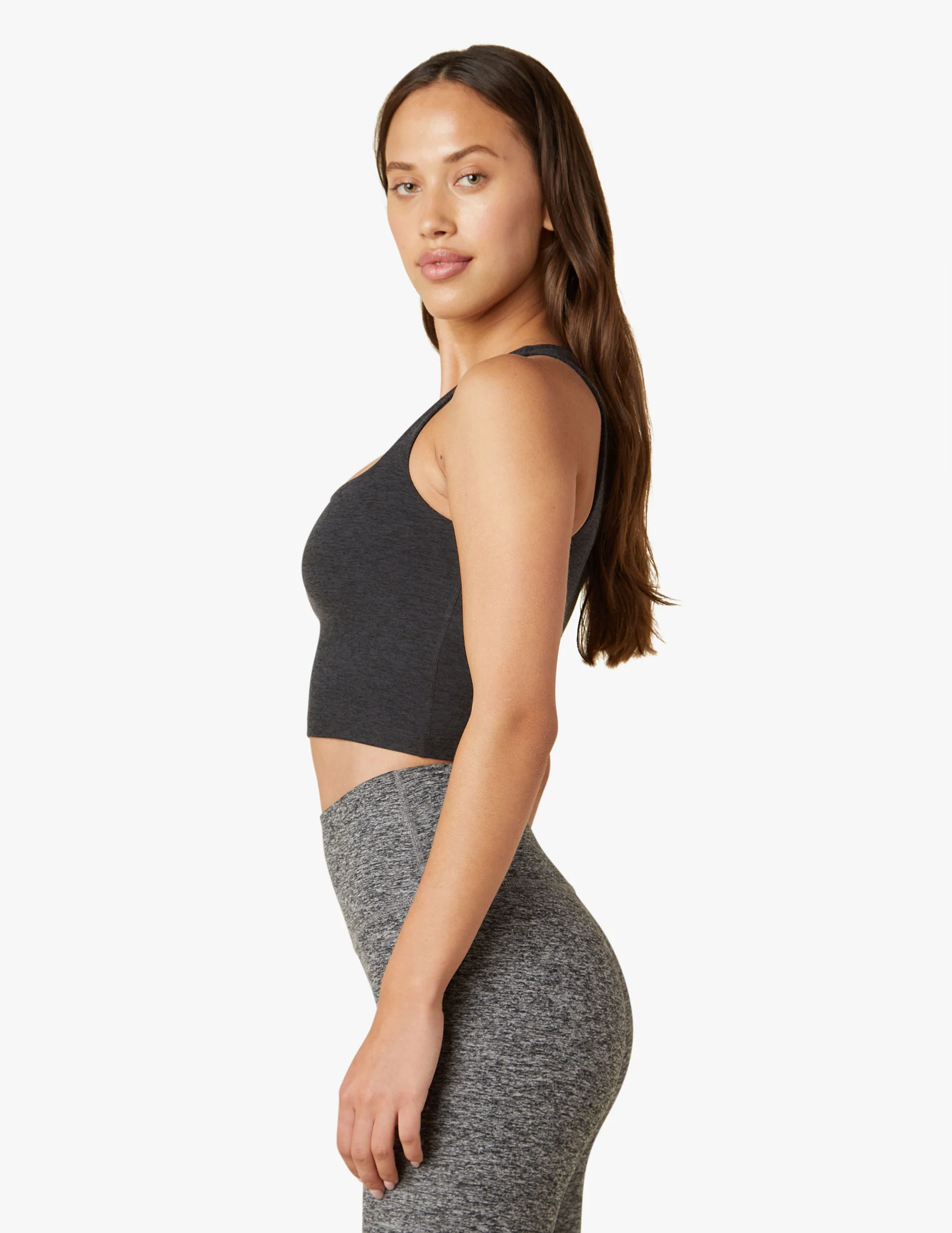 Spacedye Square Neck Cropped Tank - Styles Love