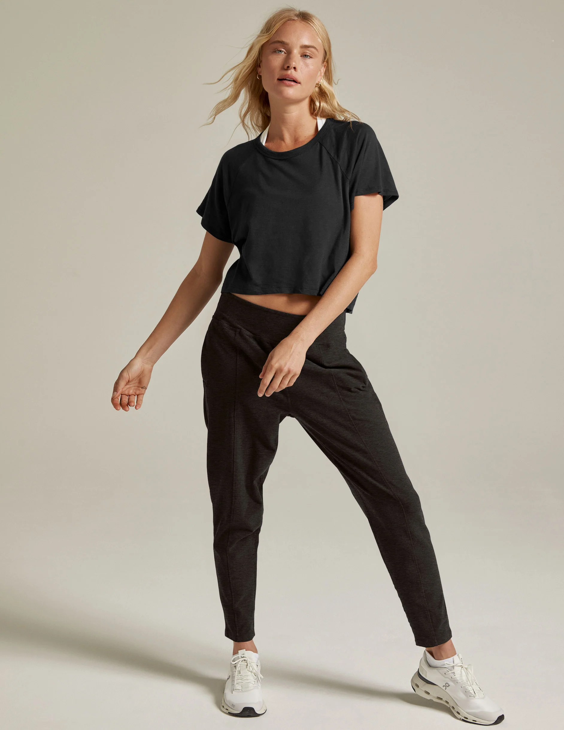 Signature High Low Cropped Tee - Styles Love