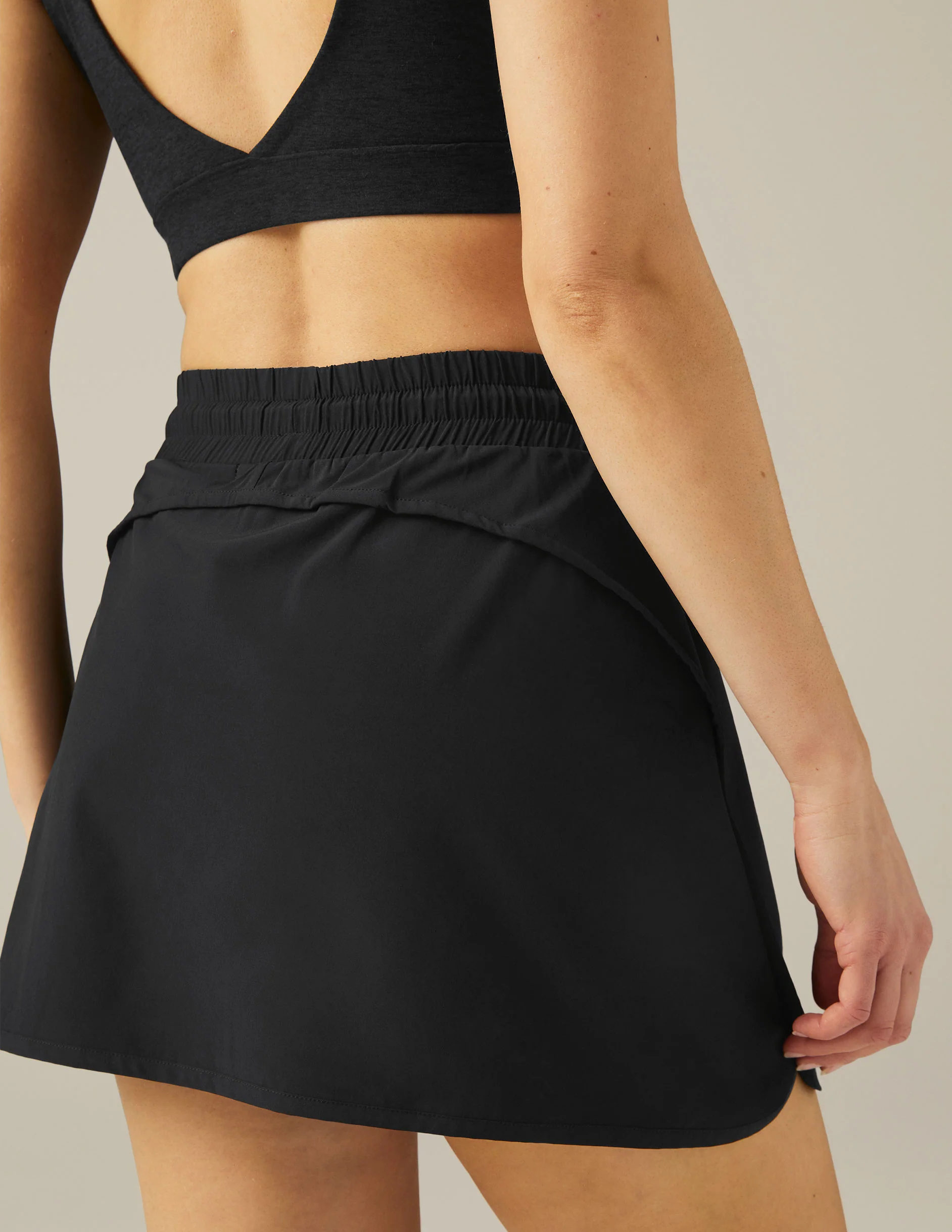 Stretch Woven In Stride Lined Skirt - Styles Love