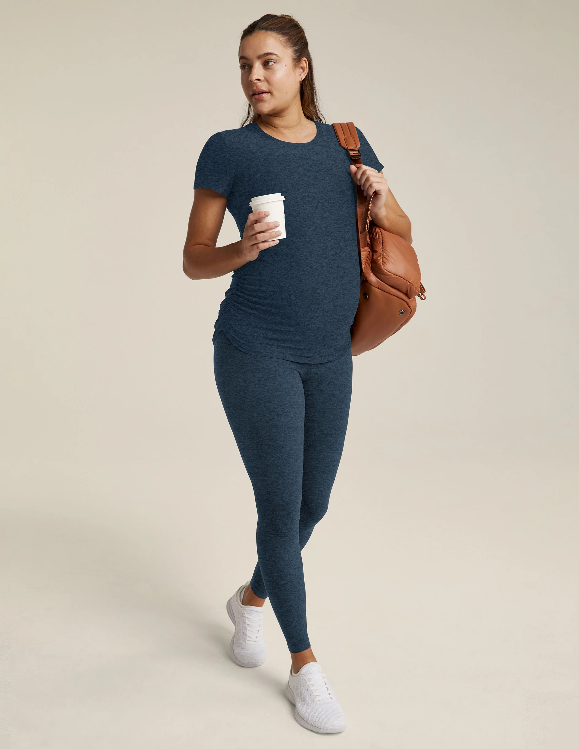 Spacedye Love the Bump Midi Maternity Legging - Styles Love