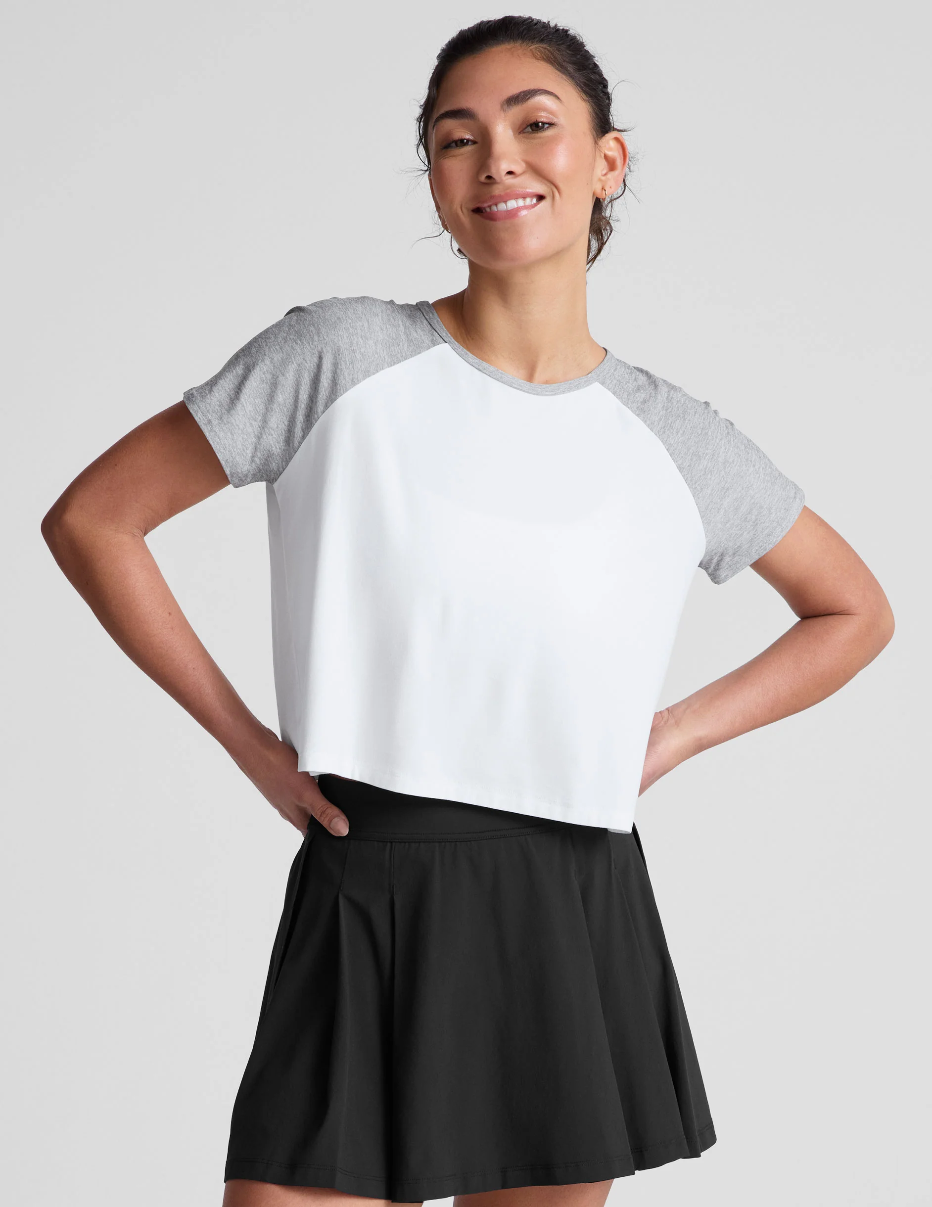 Featherweight Colorblock Tee - Styles Love