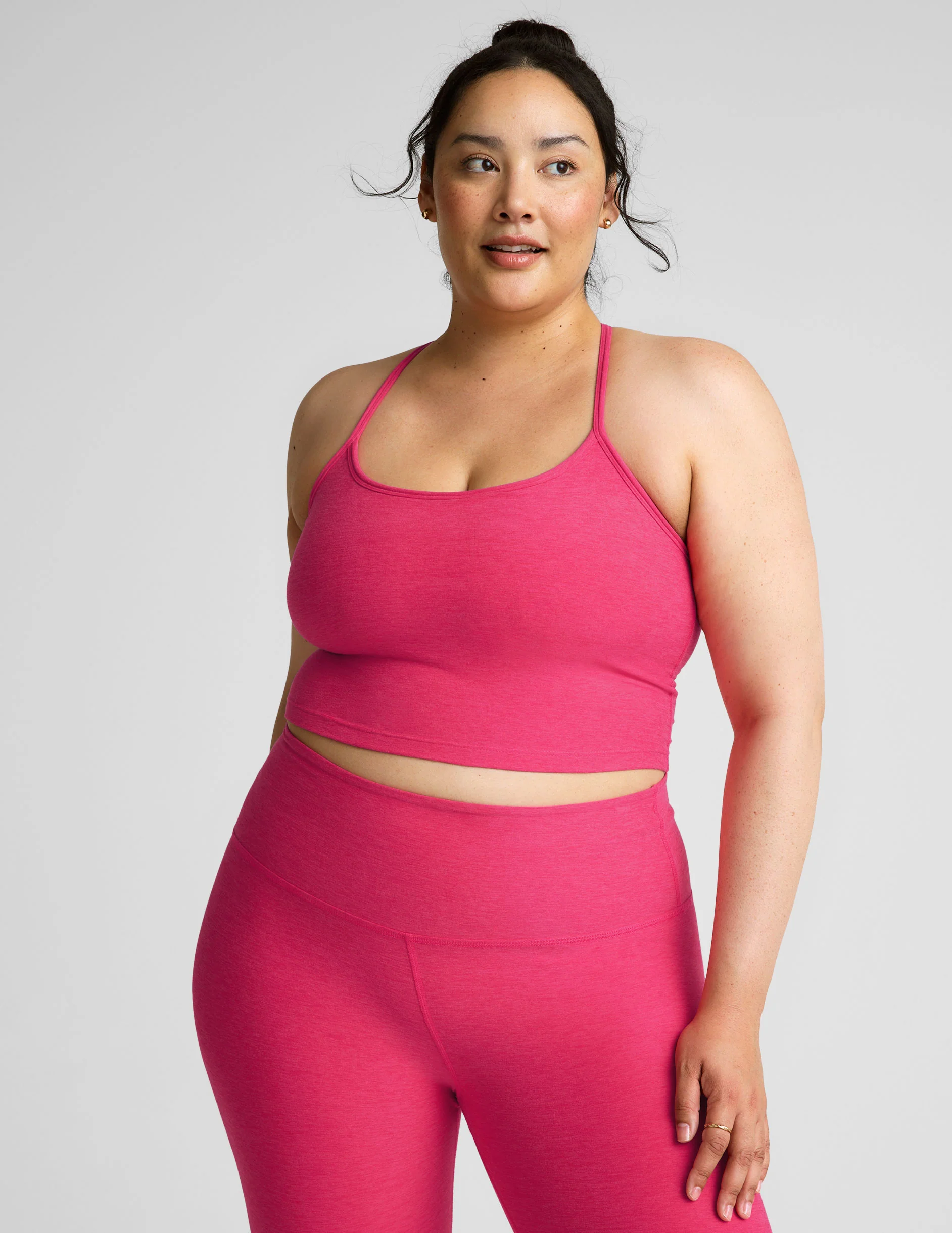 Spacedye Slim Racerback Cropped Tank - Styles Love