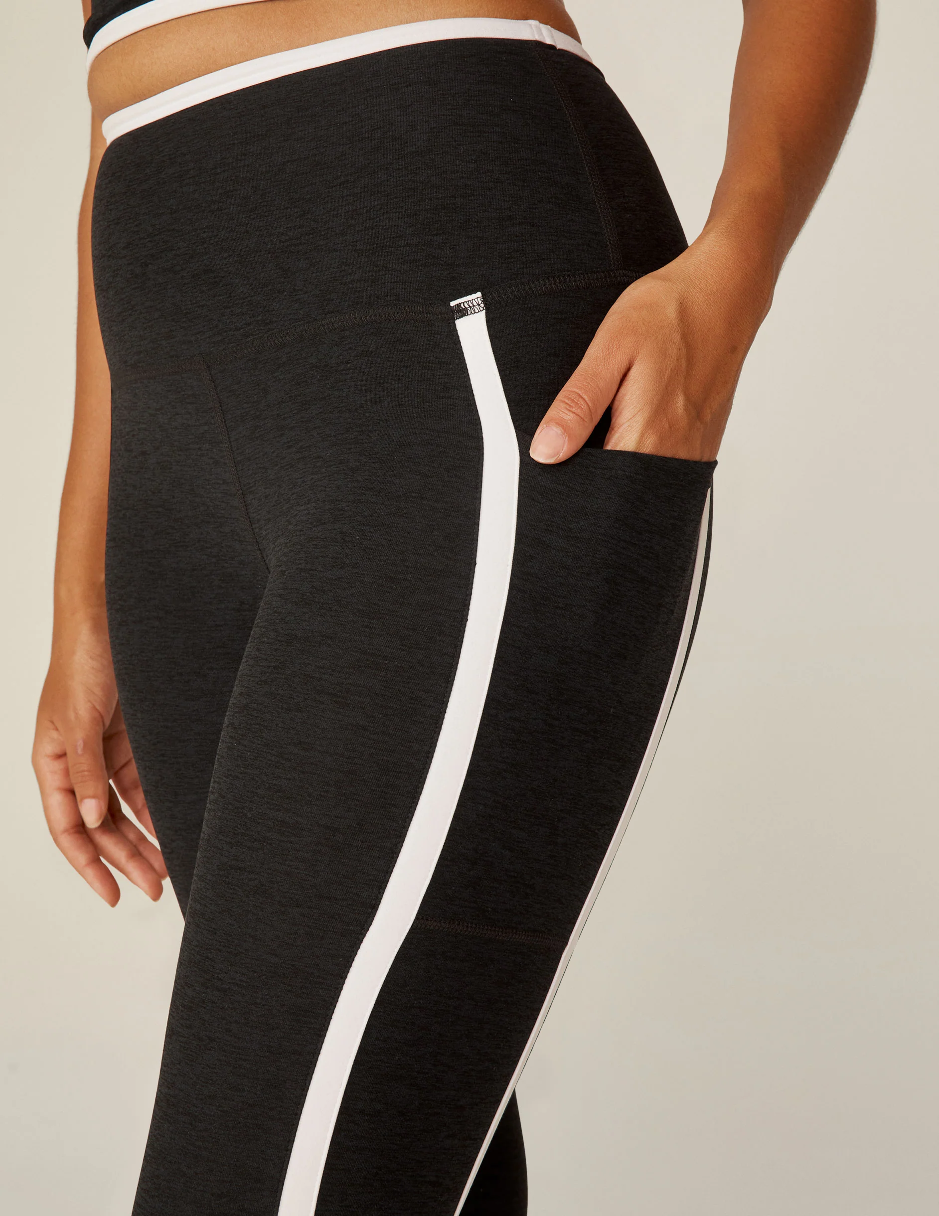 Spacedye New Moves High Waisted Midi Legging - Styles Love