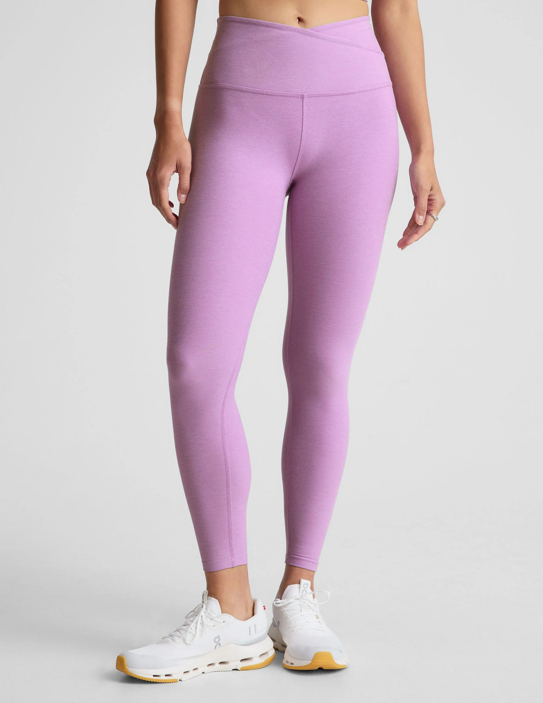 Spacedye At Your Leisure High Waisted Midi Legging - Styles Love