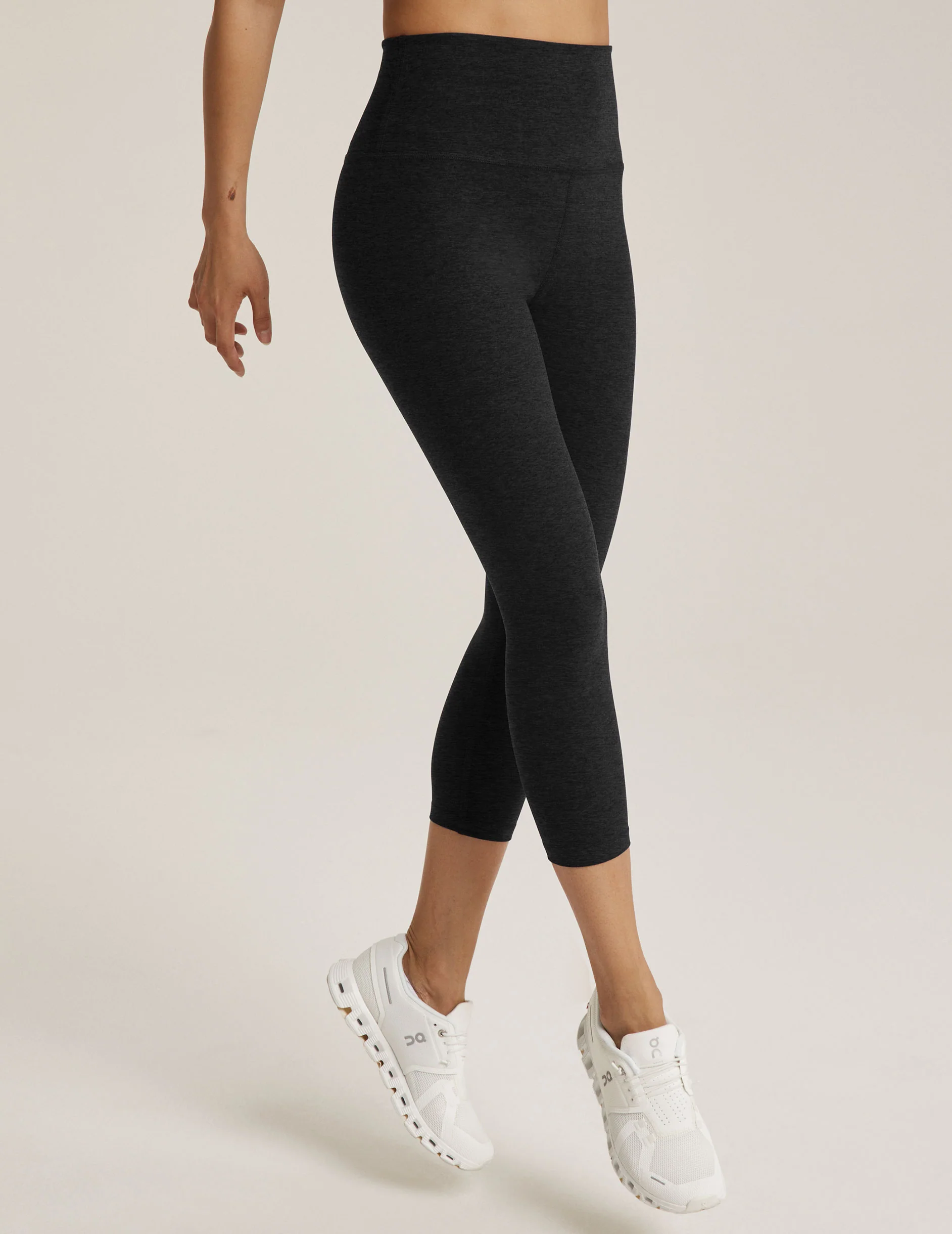 Spacedye Walk And Talk High Waisted Capri Legging - Styles Love