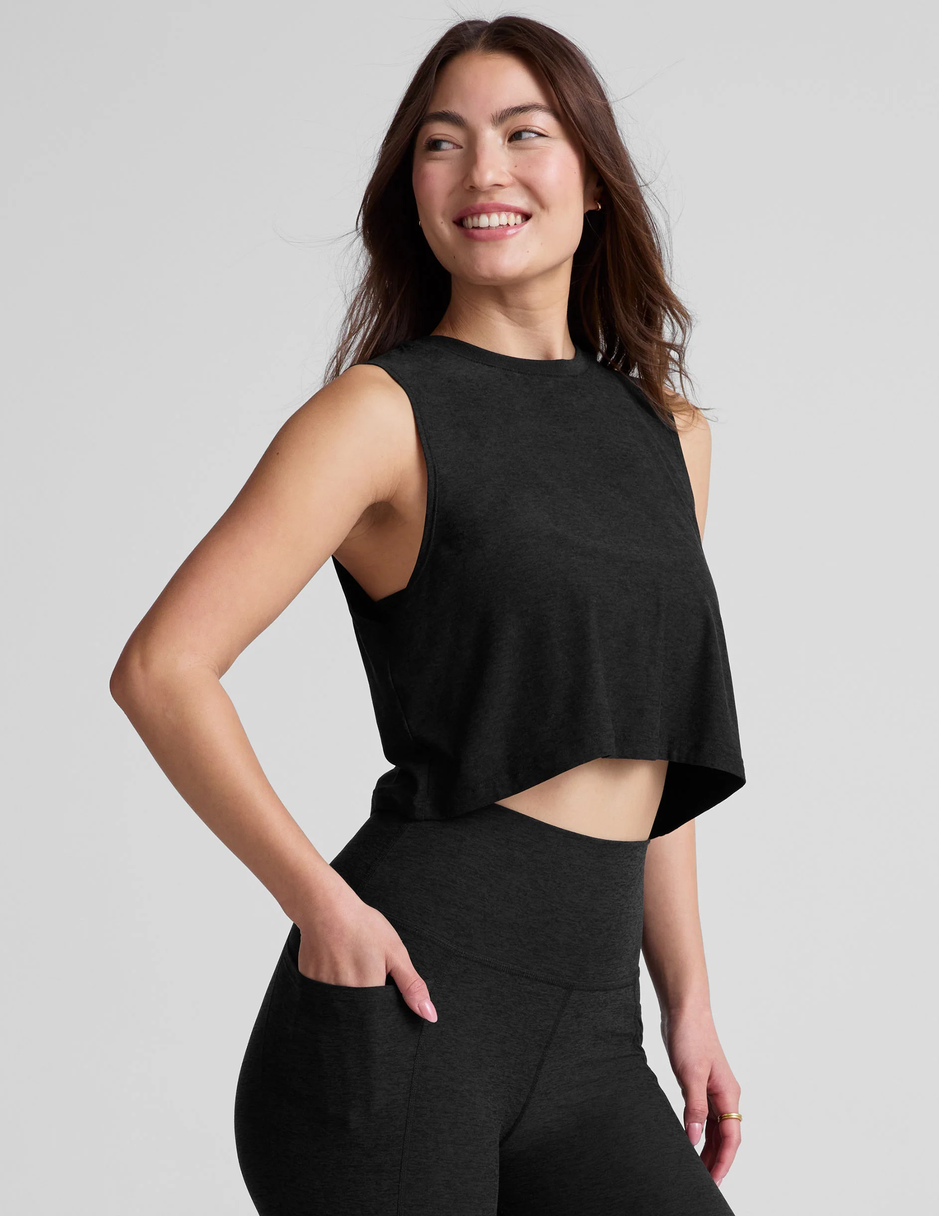 Featherweight Minimal Cropped Tank - Styles Love