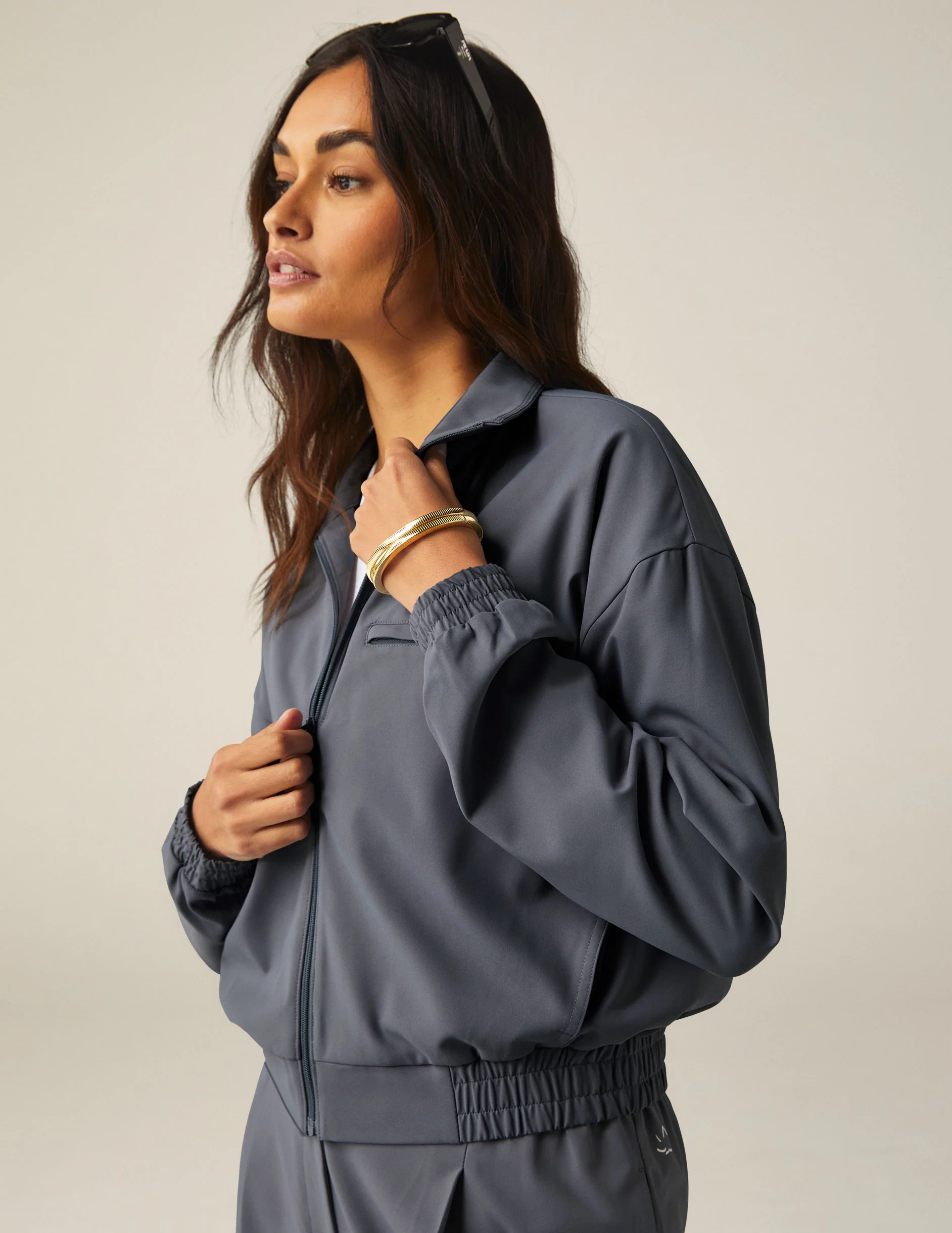 Status Pocket Sleeve Cropped Jacket - Styles Love