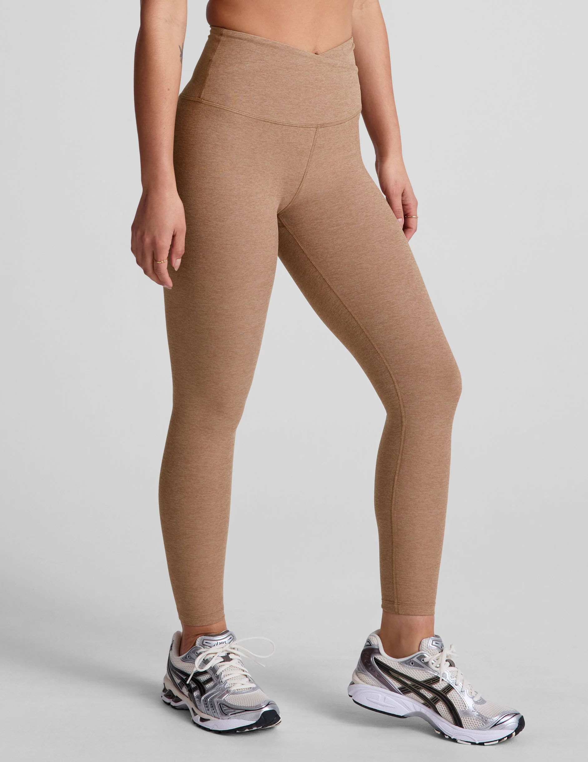 Spacedye At Your Leisure High Waisted Midi Legging - Styles Love