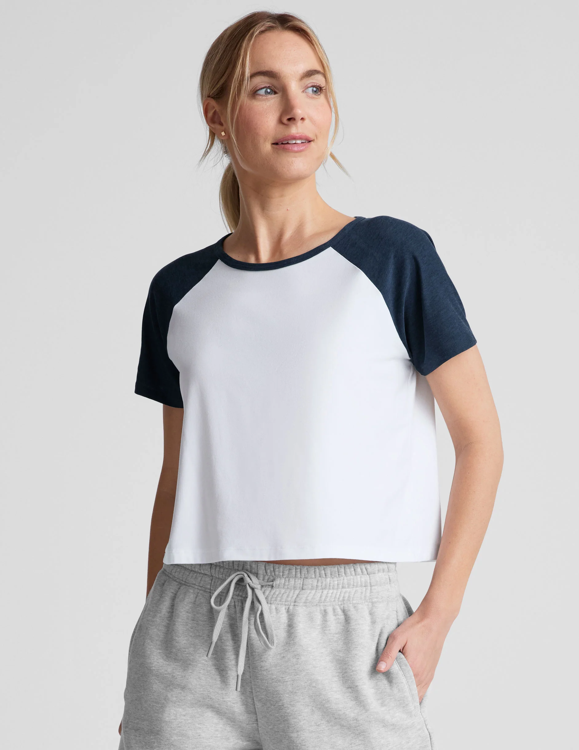 Featherweight Colorblock Tee - Styles Love