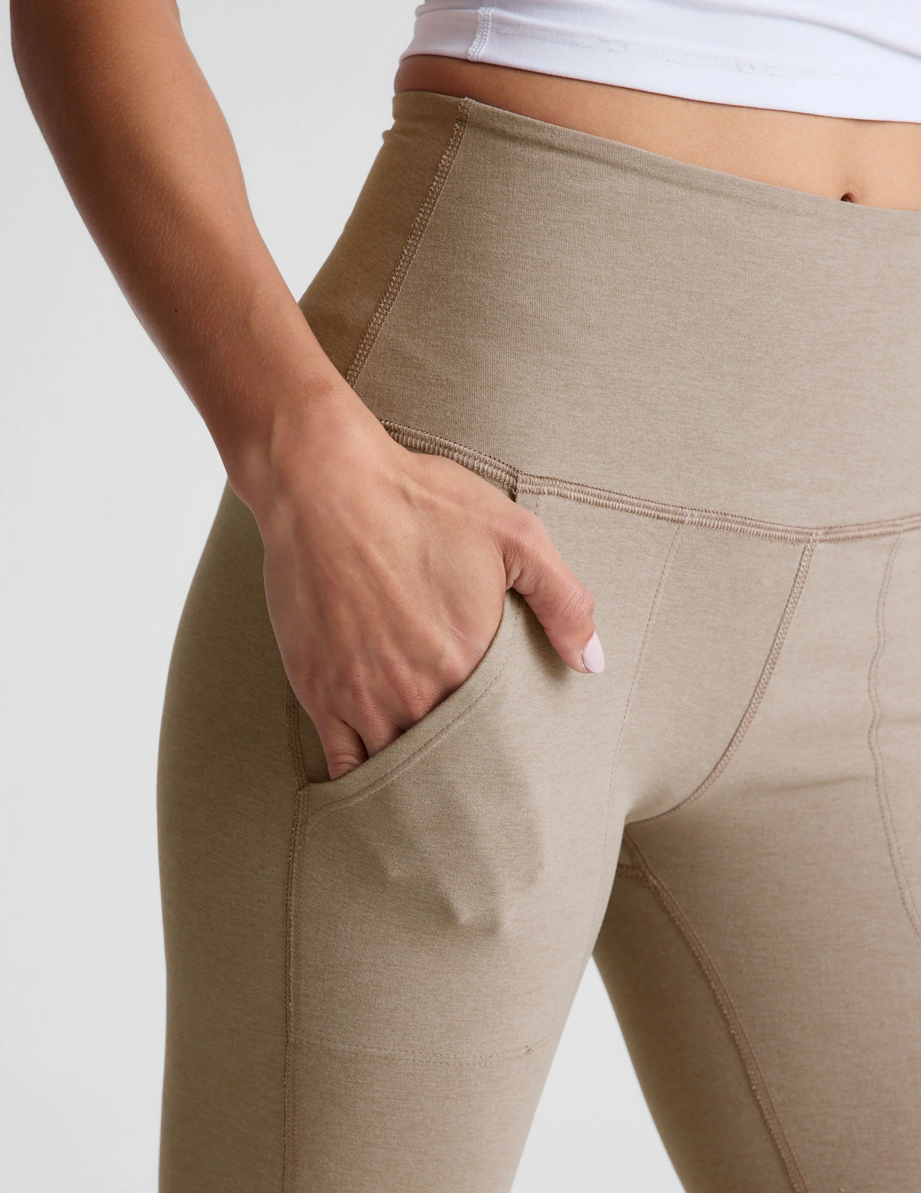 Spacedye High Waisted Practice Pocket Bootcut Pant - Styles Love