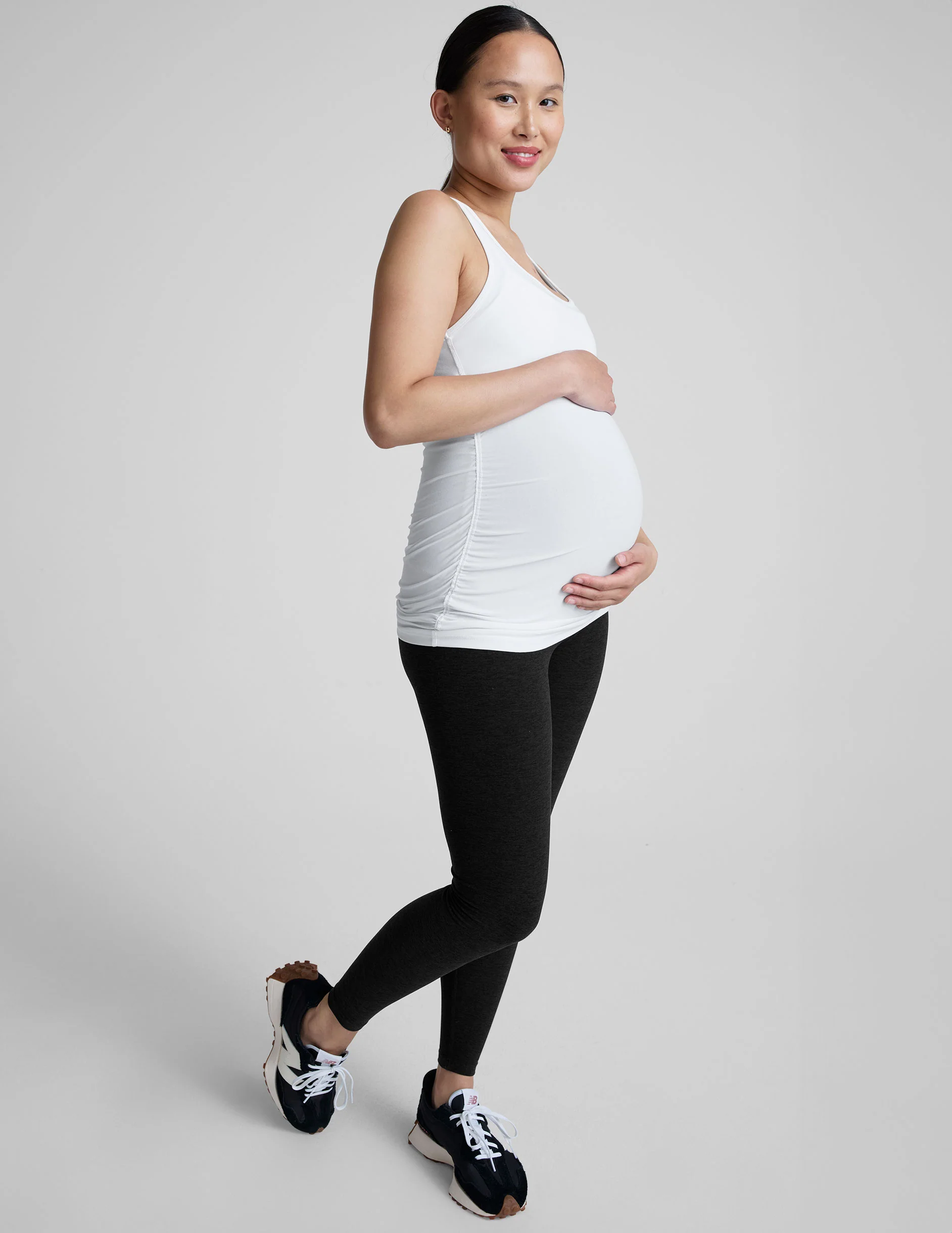 Featherweight Let It Grow Racerback Maternity Tank - Styles Love
