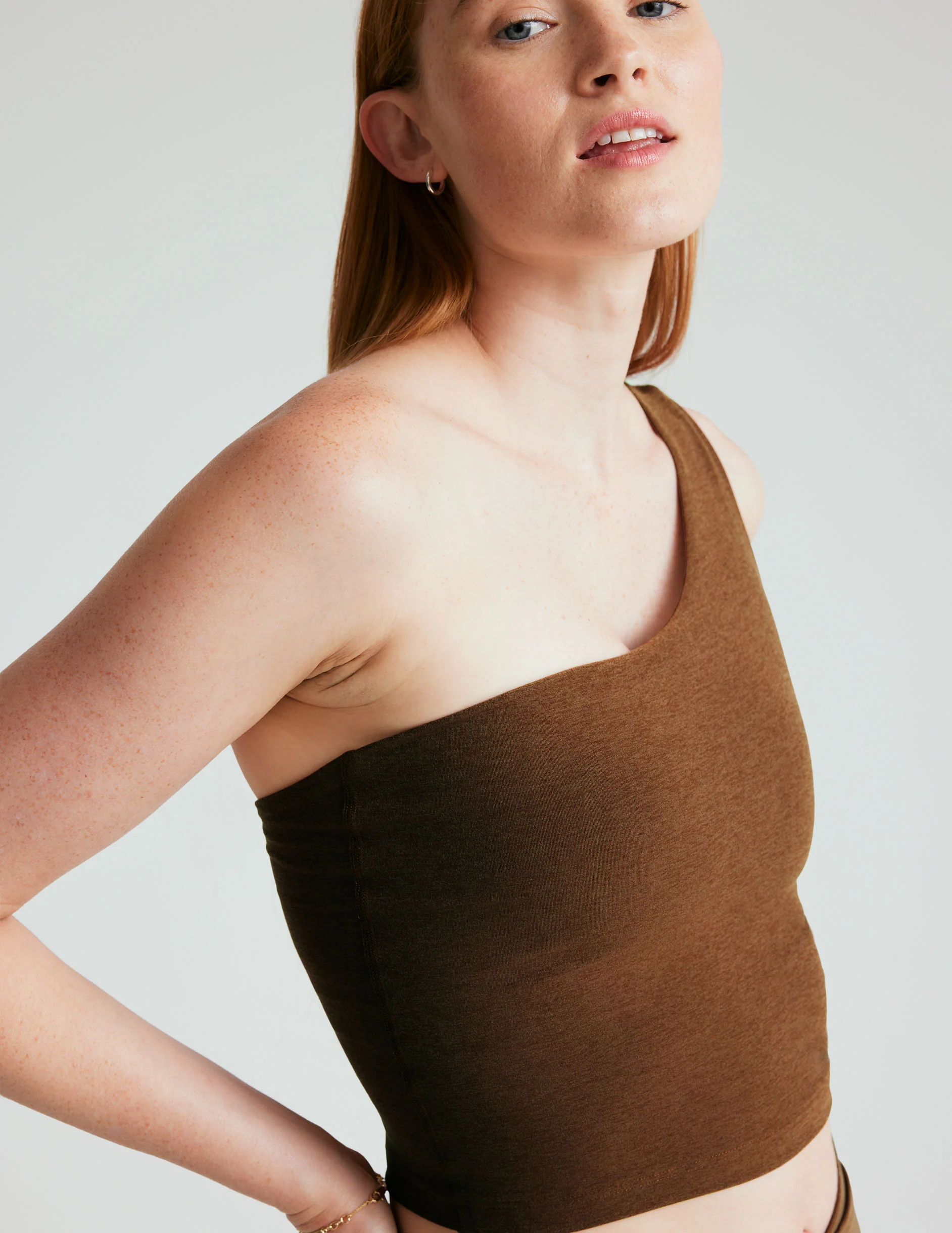 Spacedye The Bold Shoulder Cropped Tank - Styles Love