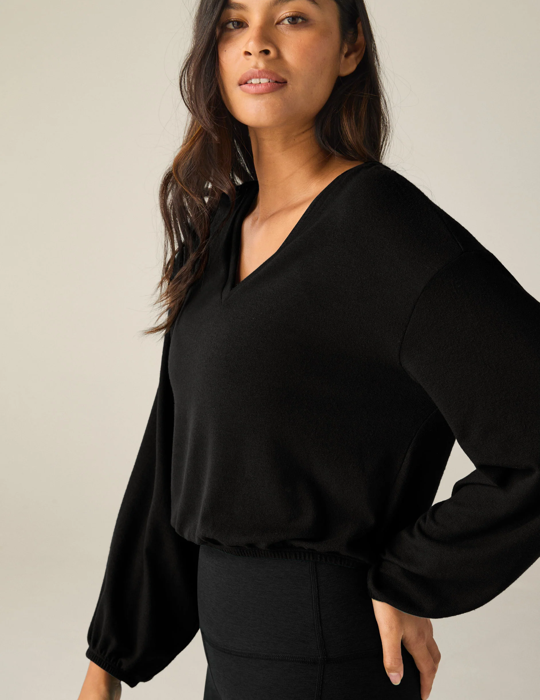 Soft Spoken Cropped Pullover - Styles Love