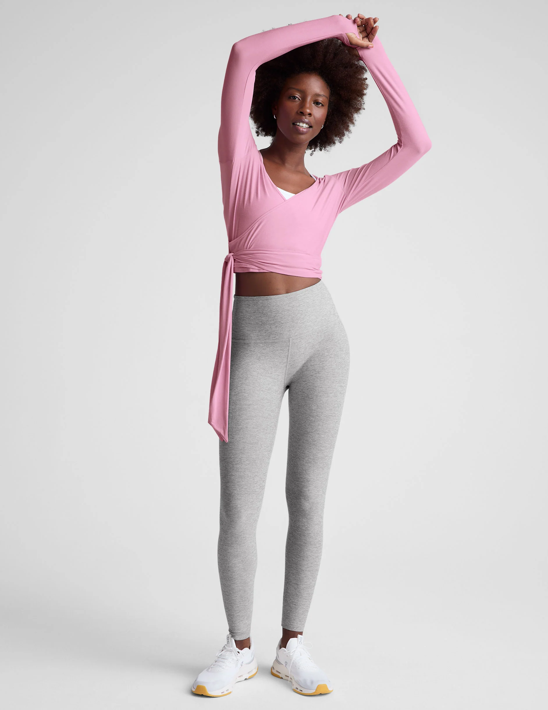 Featherweight Waist No Time Wrap Top - Styles Love