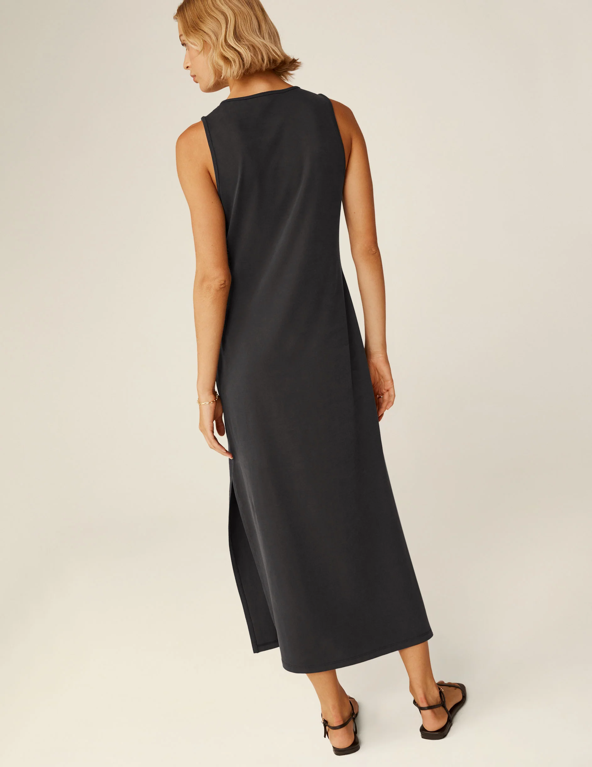 Easy Mood Tank Midi Dress - Styles Love