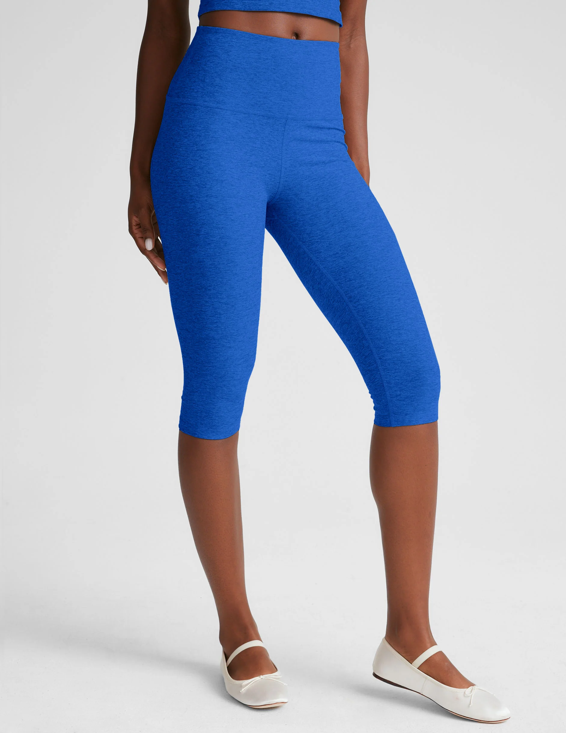 Spacedye Pedal Pusher High Waisted Legging - Styles Love