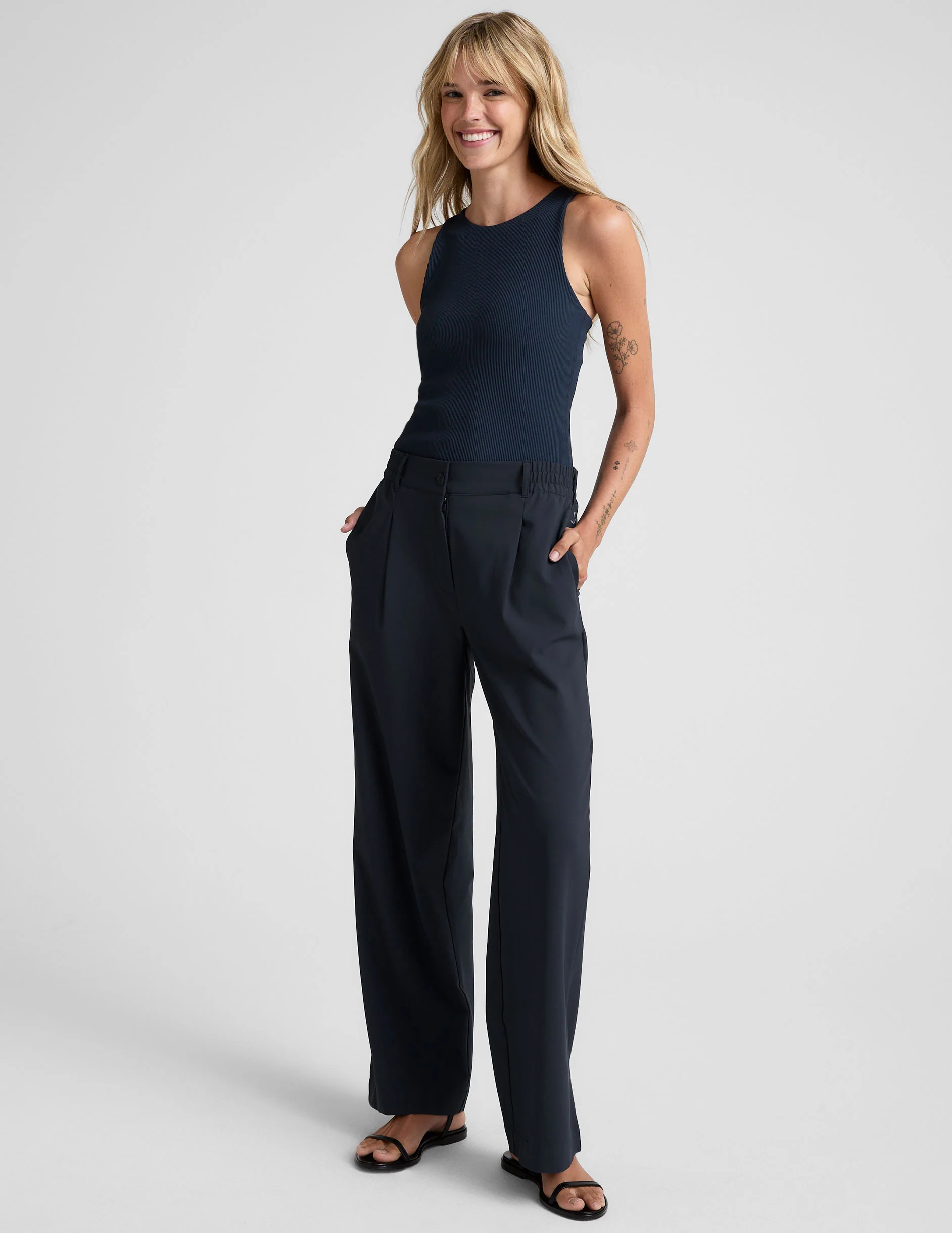 Refocus Ribbed Classic Tank - Styles Love