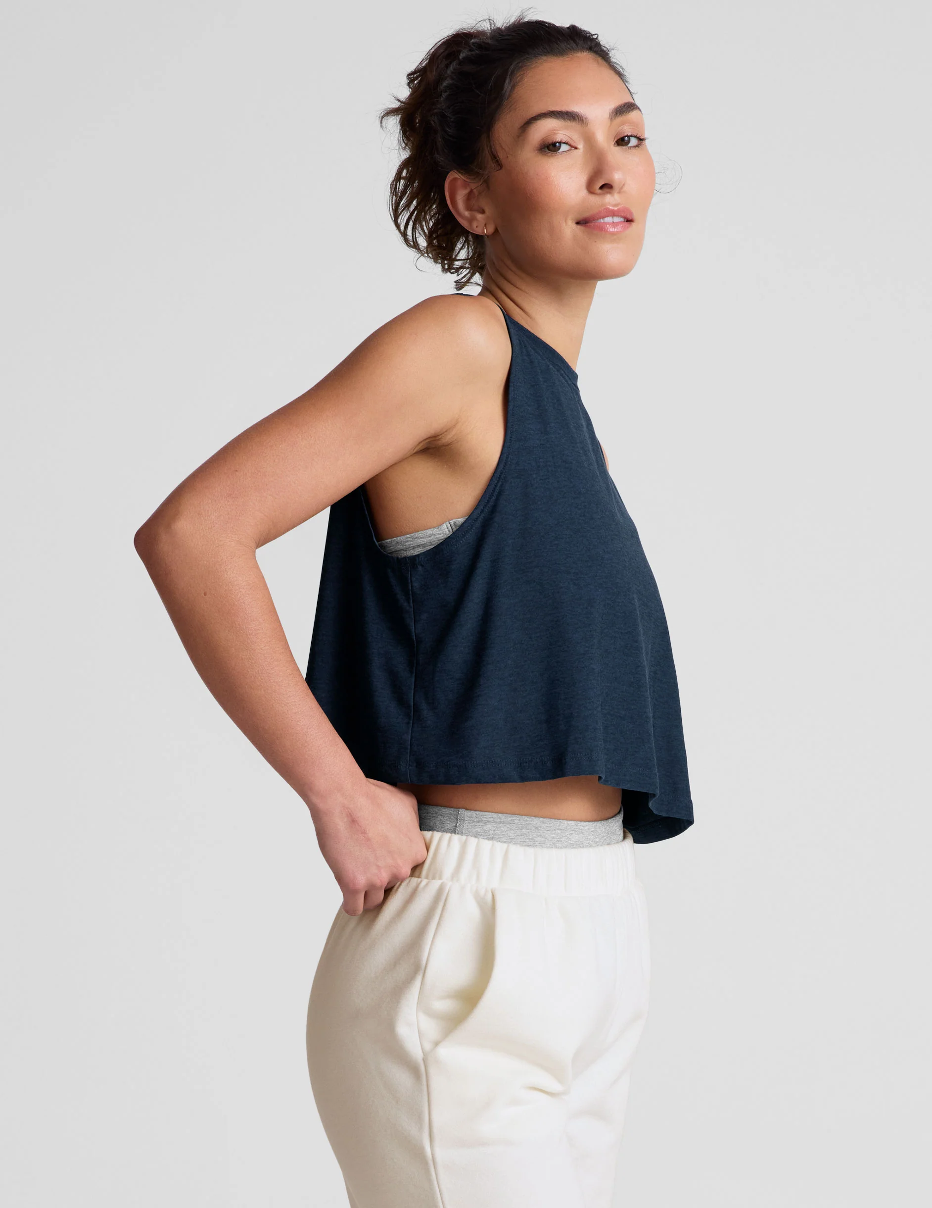 Featherweight Minimal Cropped Tank - Styles Love