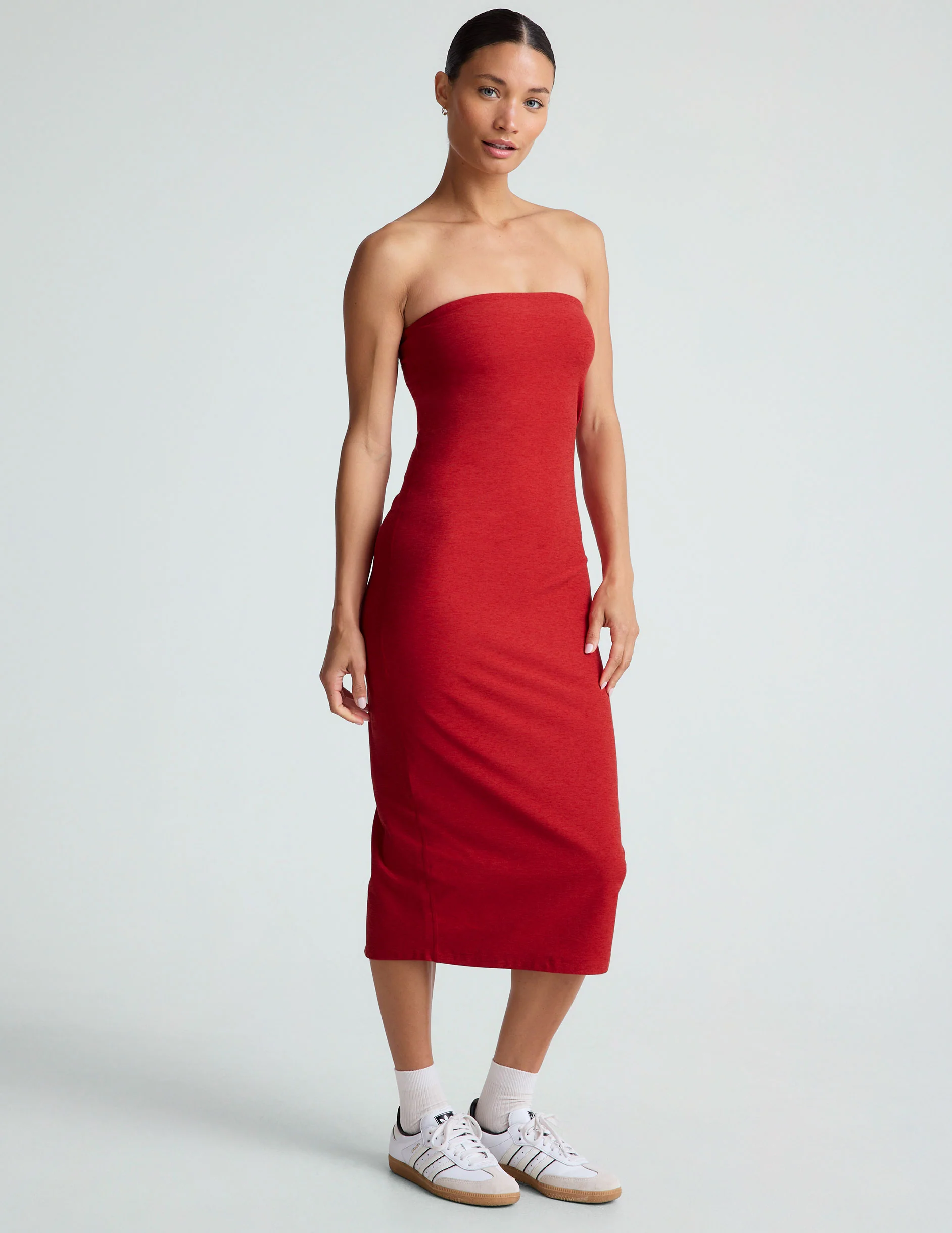 Spacedye Strapless Dress - Styles Love