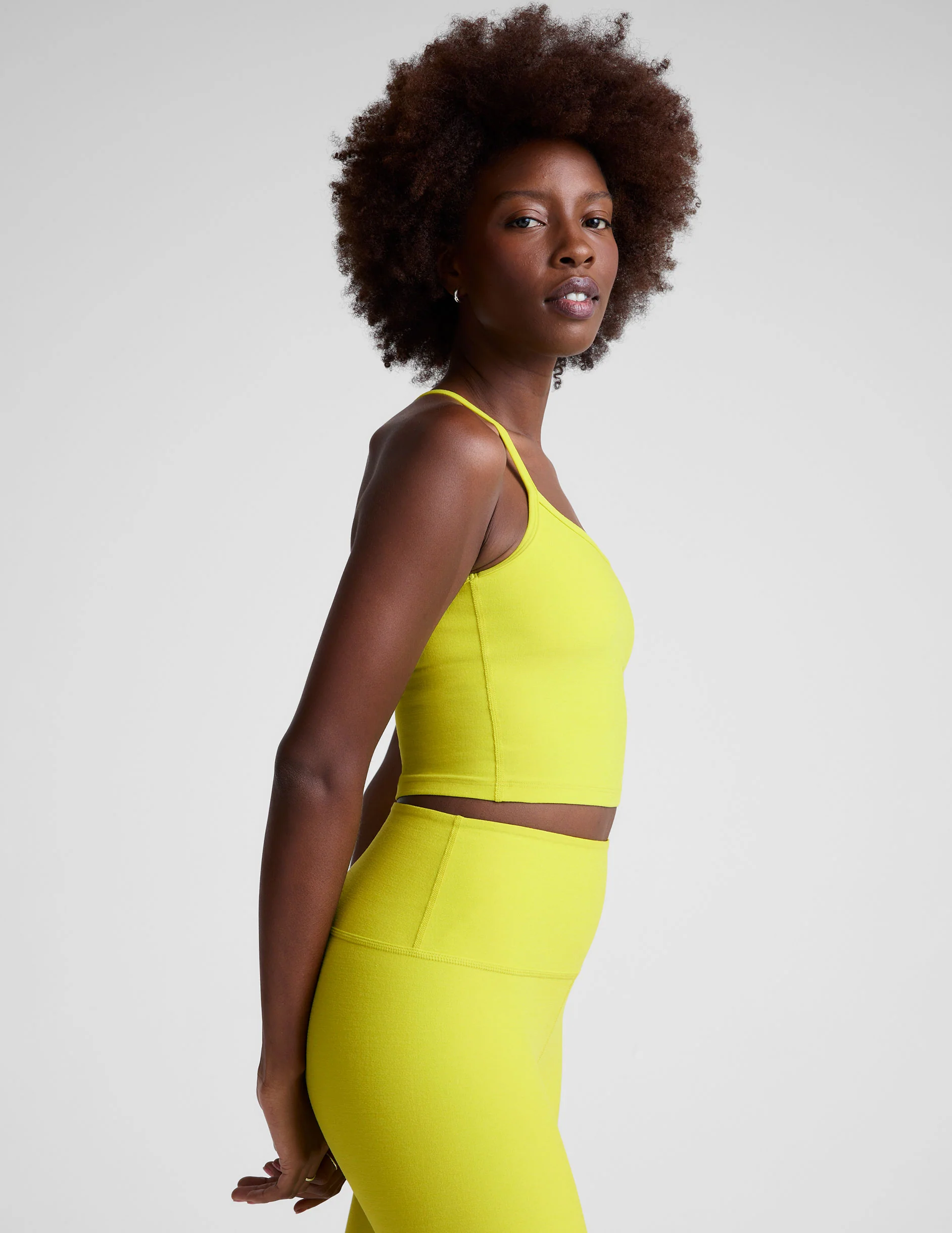 Spacedye Slim Racerback Cropped Tank - Styles Love